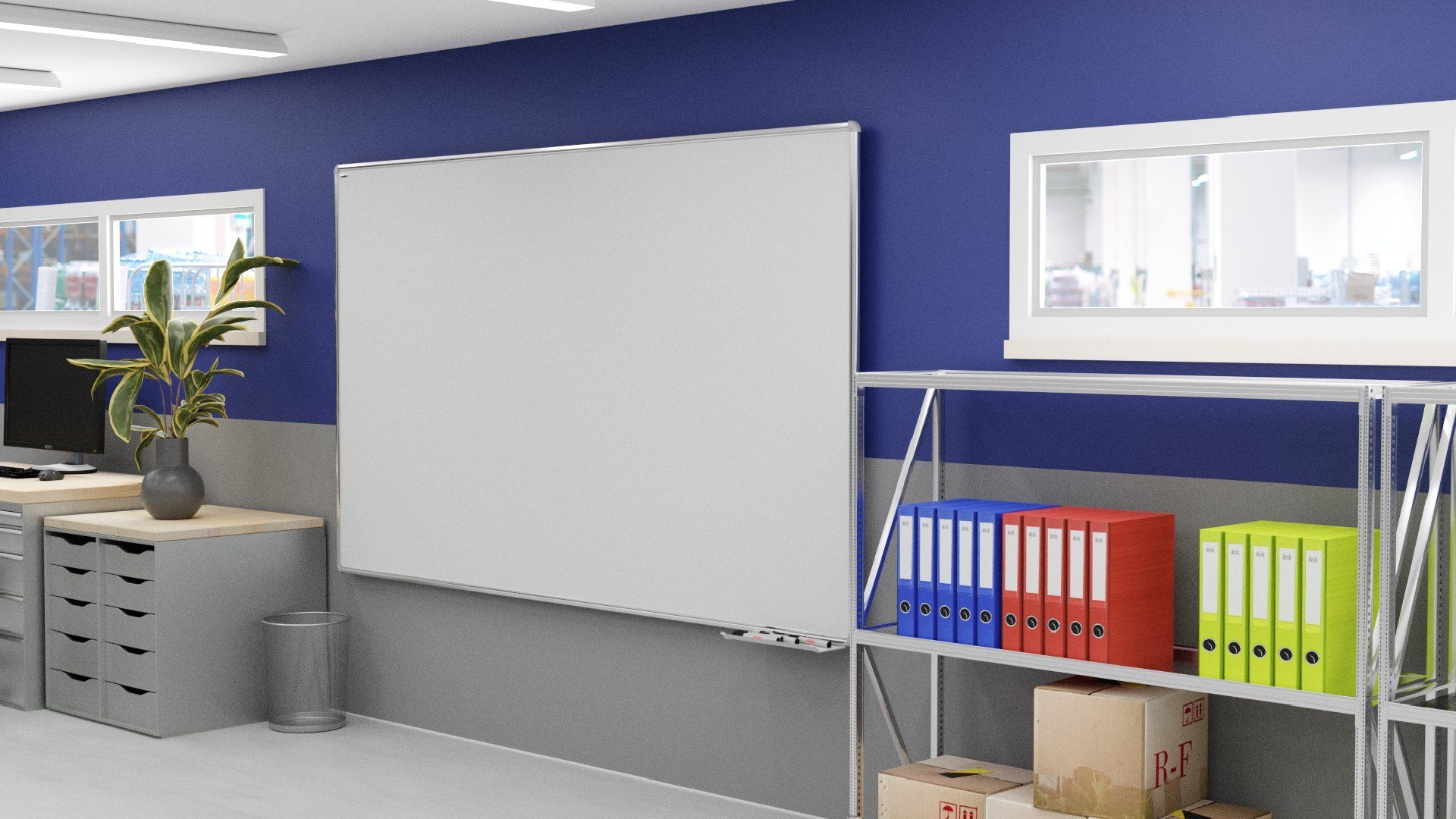 ALLboards Magnettafel ALLboards Magnetisches Whiteboard Magnettafel Premium EXPO