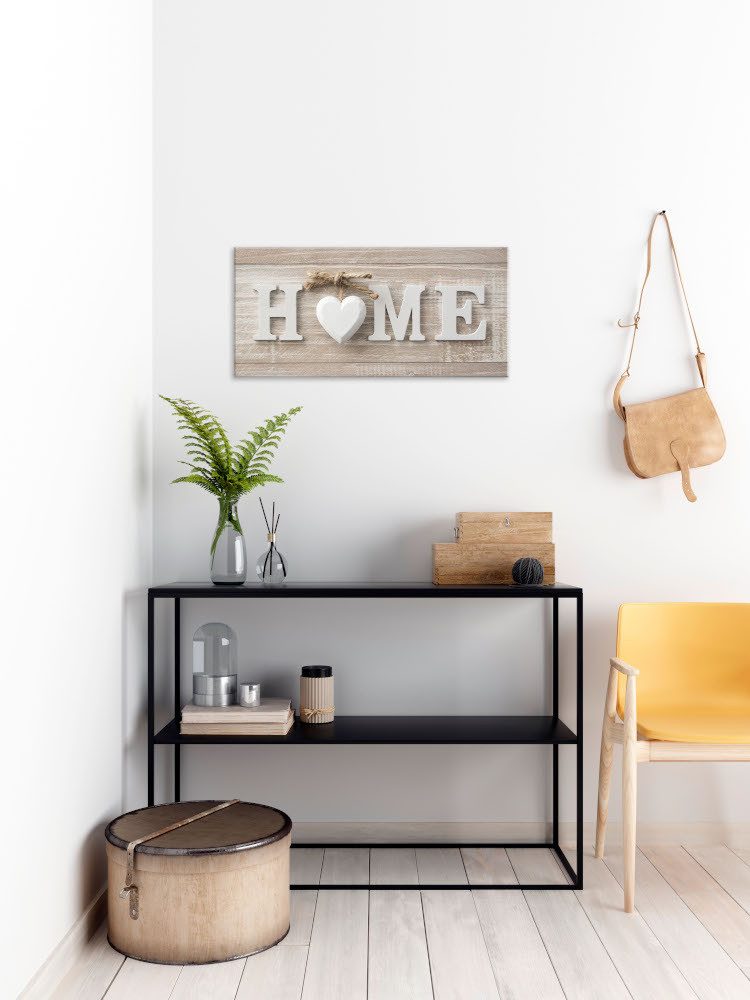 Bönninghoff Leinwandbild Home, (1 St), BxH: 70x33 cm günstig online kaufen