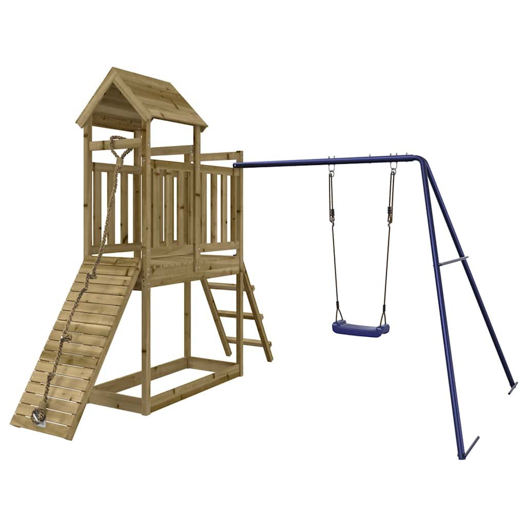 vidaXL Spielturm Spielturm Imprägniertes Kiefernholz