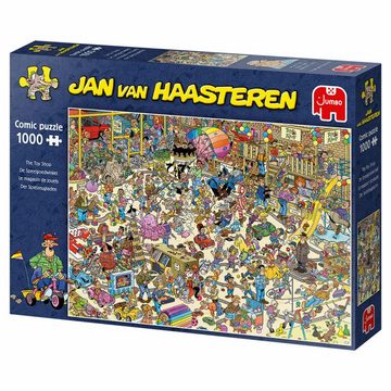 Jumbo Spiele Puzzle Jan van Haasteren - Spielzeuggeschäft 1000 Teile, 1000 Puzzleteile