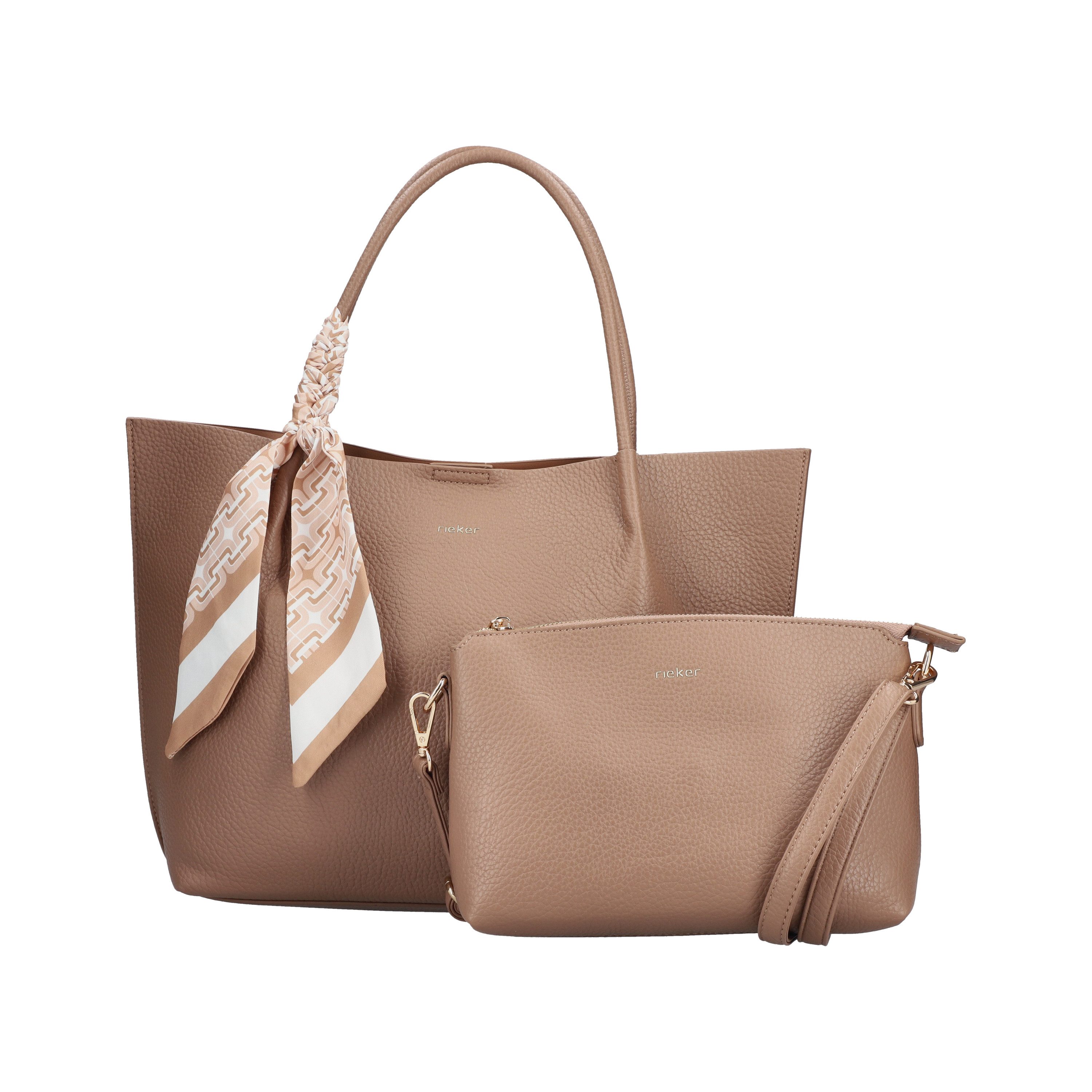 Rieker Shopper (Set, 2 Teile), Set 2tlg.: Shopper und Innentasche mit abnehmbarem Schultergurt
