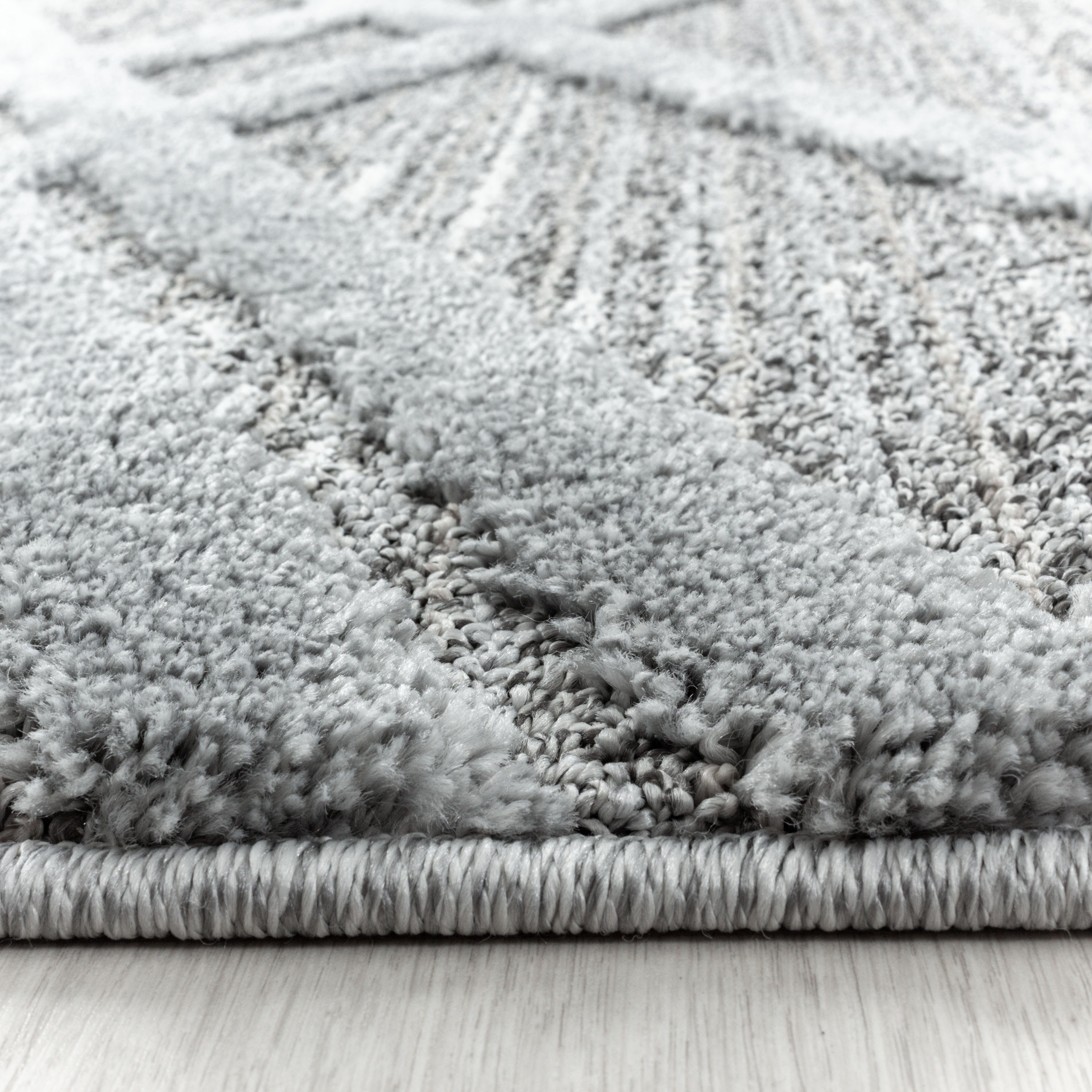 Stilvoll Günstig Hochflor-Teppich für Wohnzimmer und günstig online kaufen