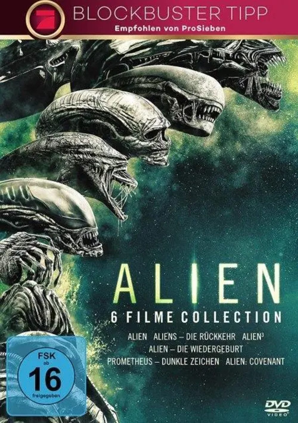 DVD Alien 1-6