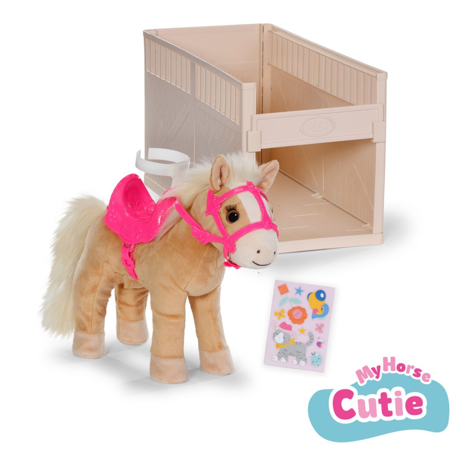 Babypuppe BABY born Mein Pferd Cutie mit Box