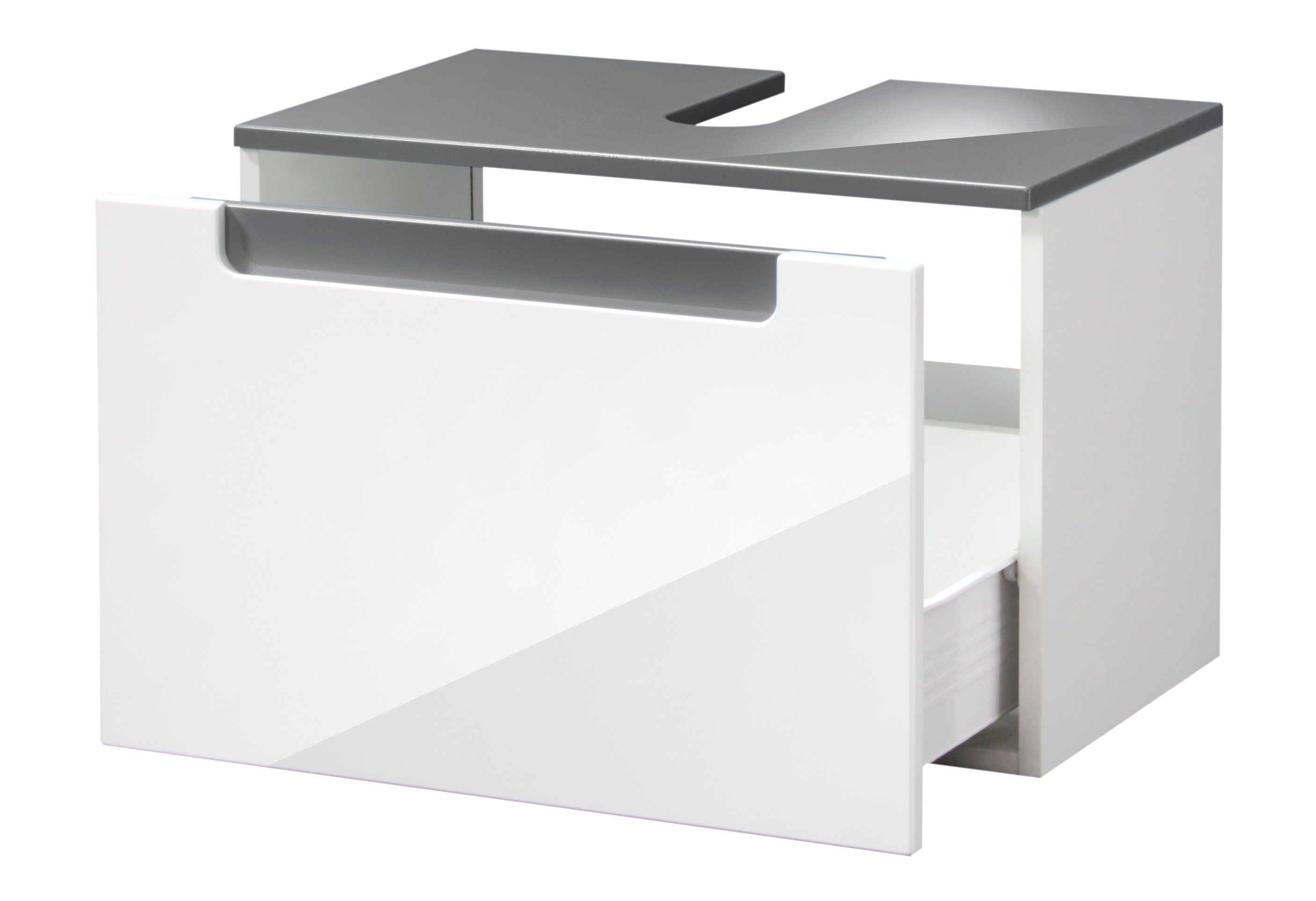 welltime Waschbeckenunterschrank Siena Badmöbel, Breite 60 cm – Bild 3 von 5