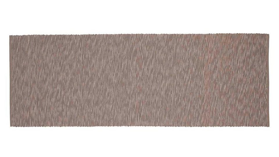 Gözze Tischläufer MERANO, Taupe, meliert, 50 x 140 cm, Baumwolle, (1-tlg)