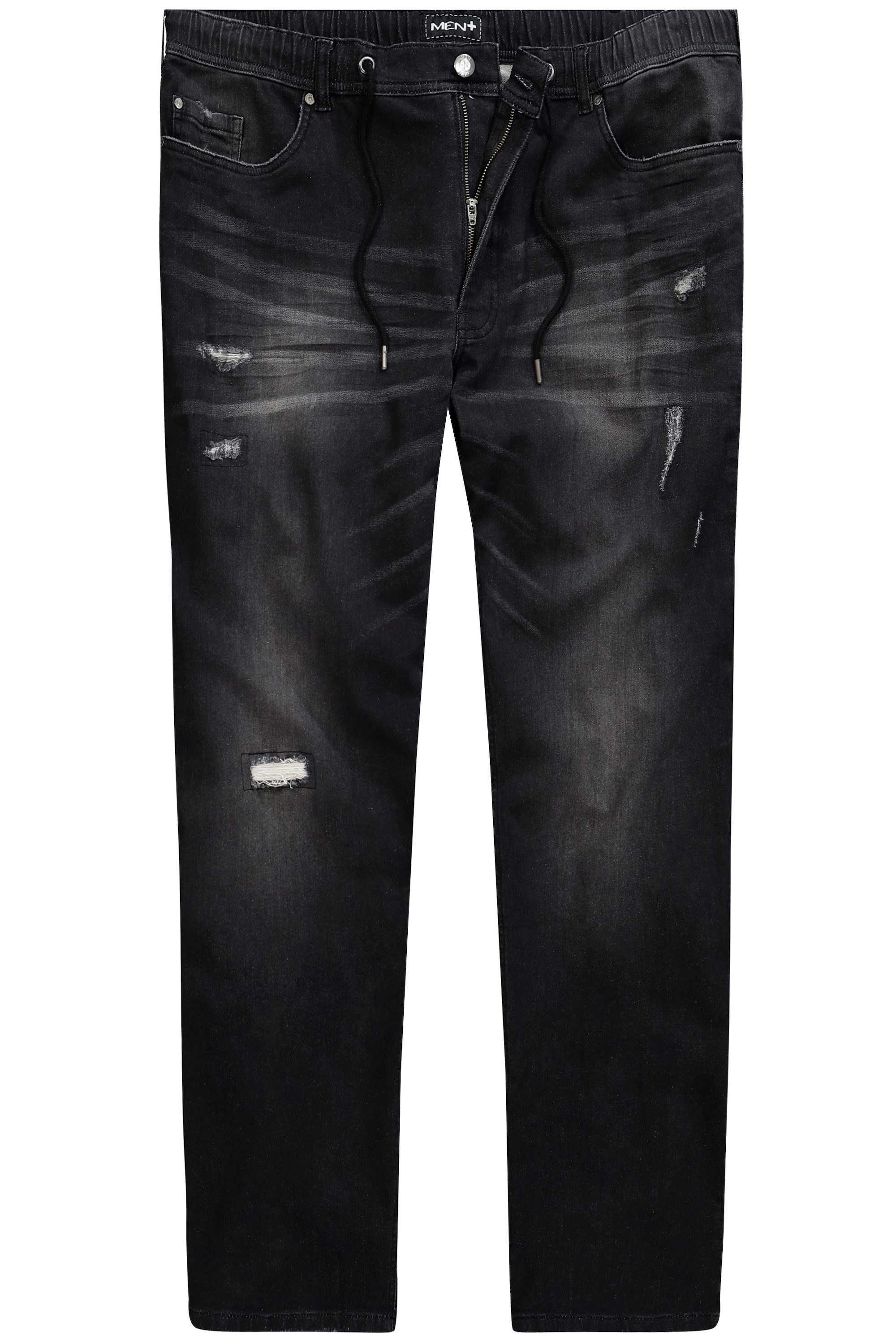 Men Plus 5-Pocket-Jeans Schlupfjeans Bauchfit Straight Fit 5-Pocket günstig online kaufen