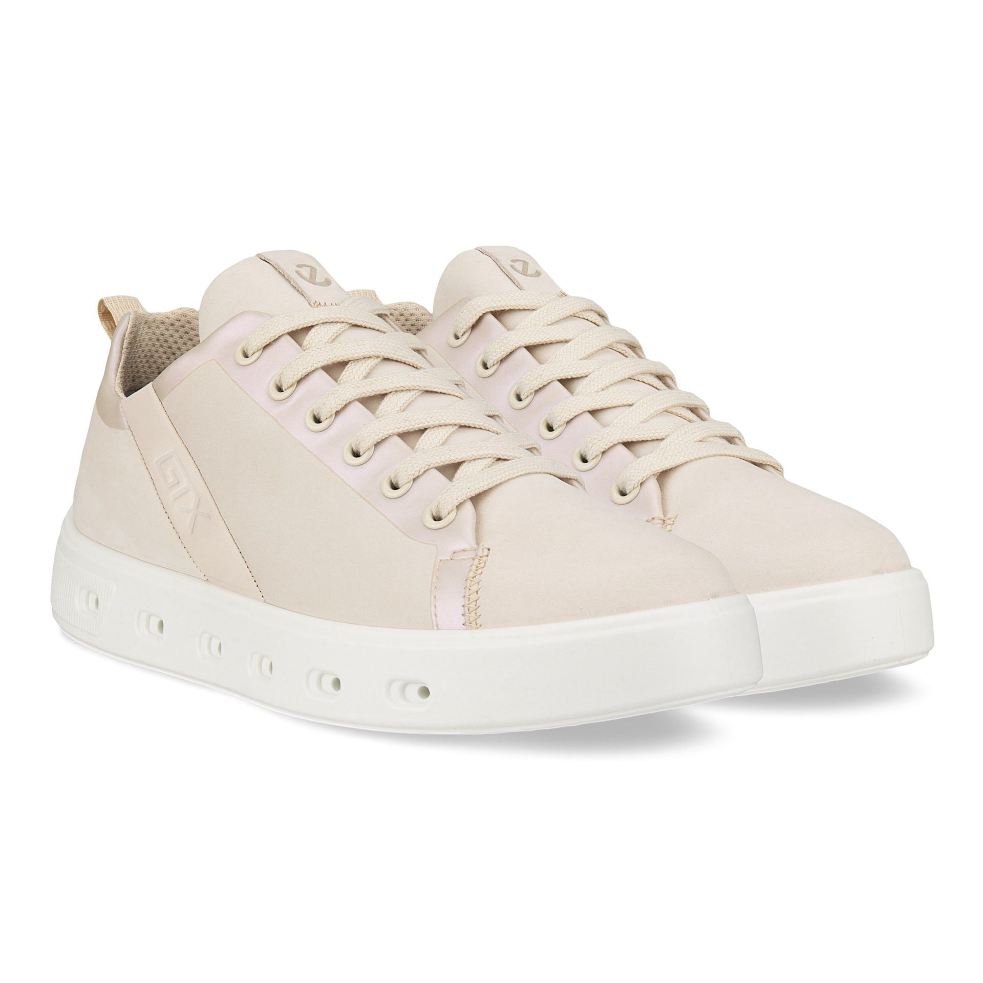 Ecco Street 720 GTX (Nubukleder, wasserdicht) limestone Damen Sneaker
