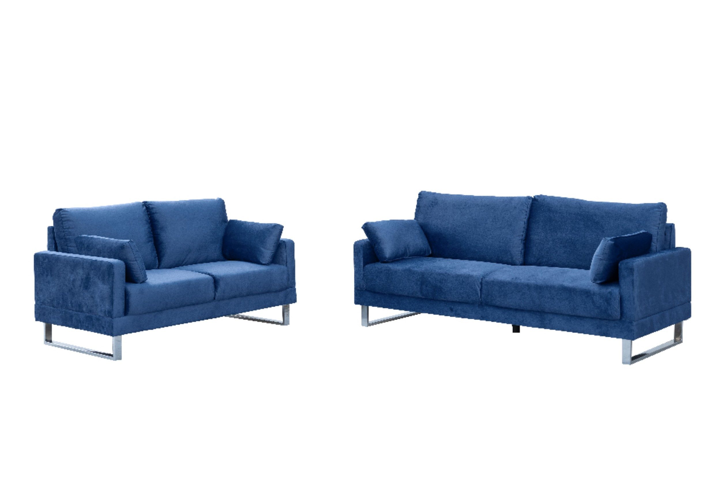 Happy Home Sofa Sofa Set 2-tlg. Couchgarnitur 3-2-Sitzer, Polstermöbel für Wohnzimmer