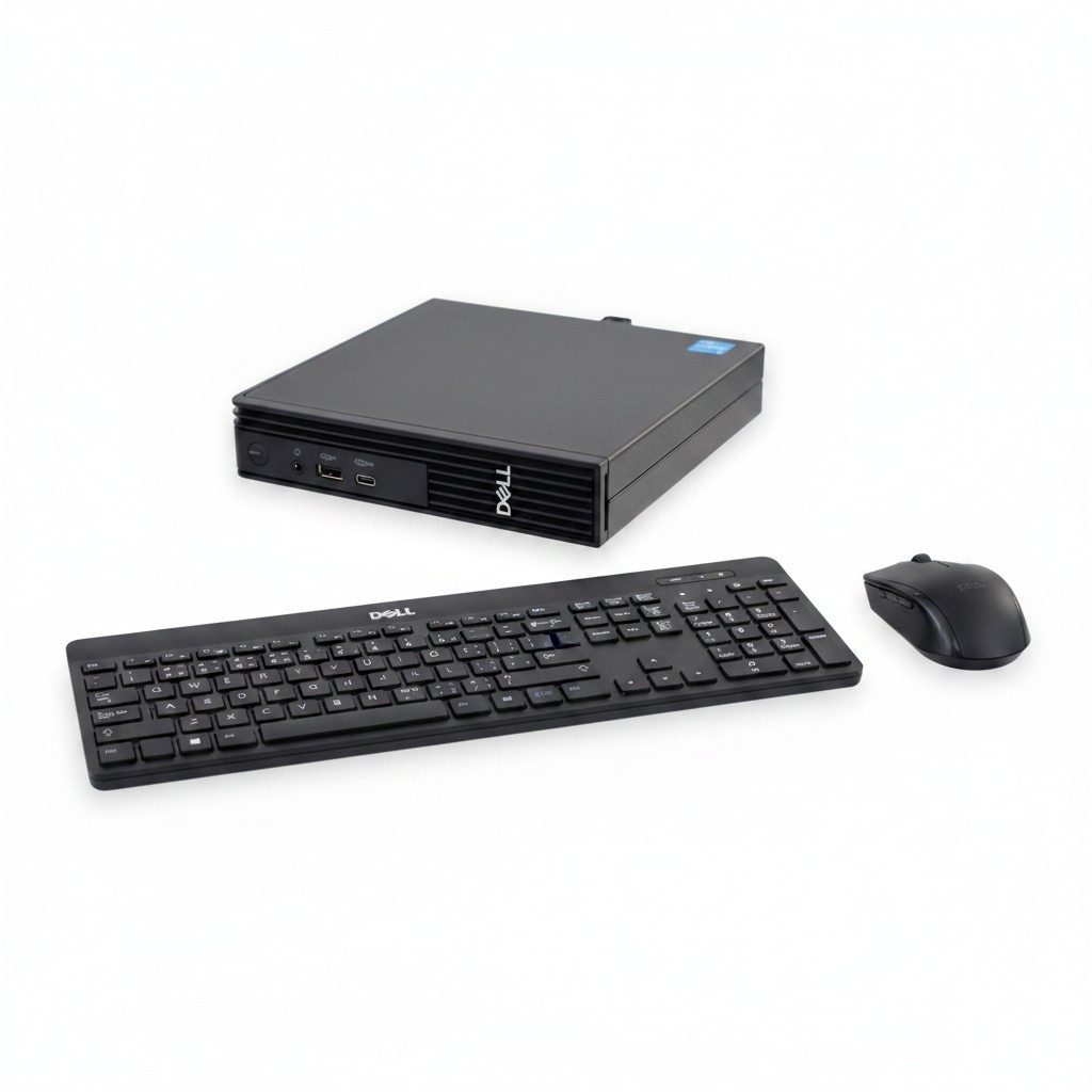 Dell Dell Pro Micro QCM1250 i3-14100T 16GB DDR5 512GB SSD Mini PC Windows Business-PC