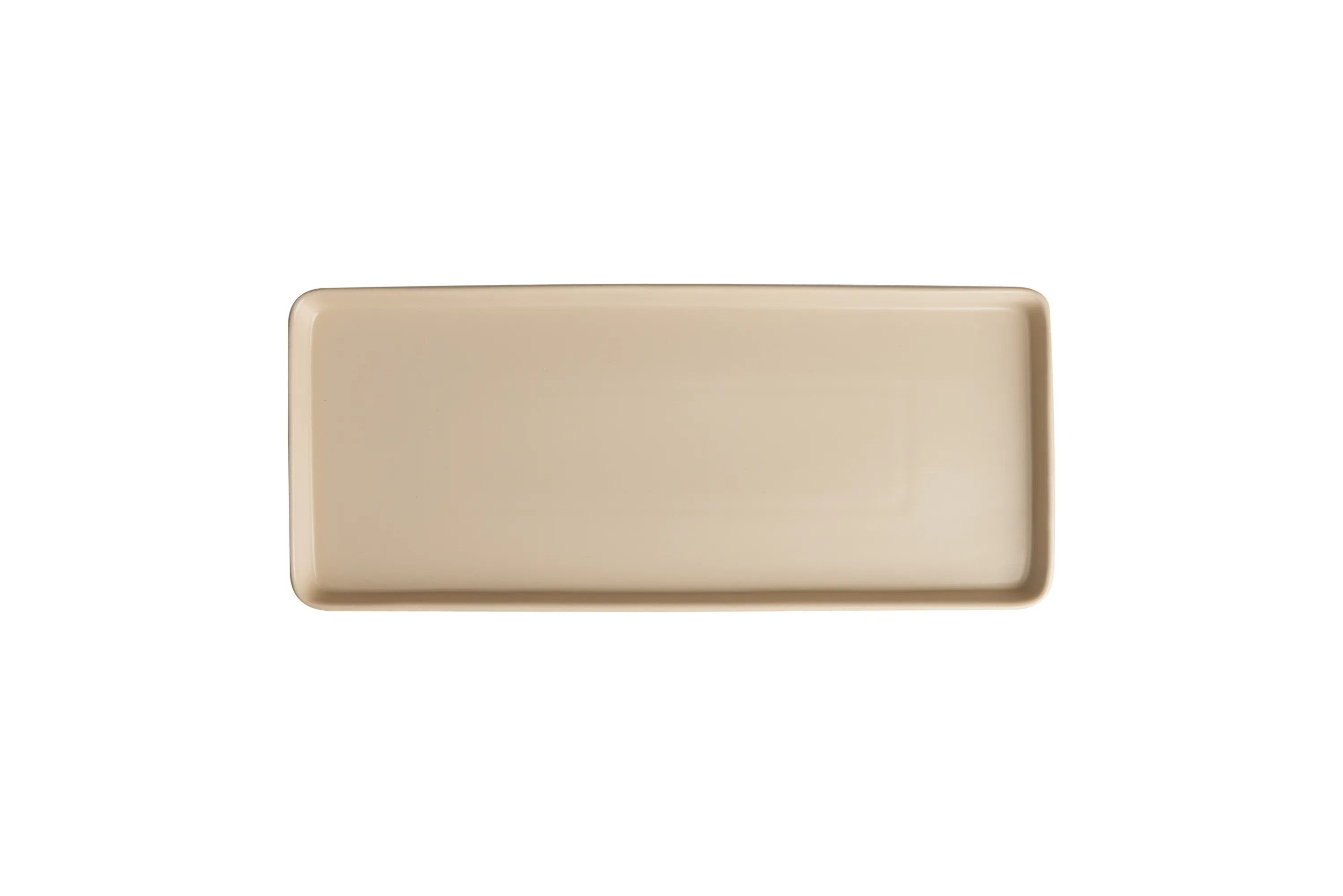 Sallys Servierplatte Lang - 35 x 15 cm, aus hochwertigem, widerstandsfähigem Porzellan