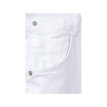 STREET ONE 5-Pocket-Jeans weiß regular (1-tlg)