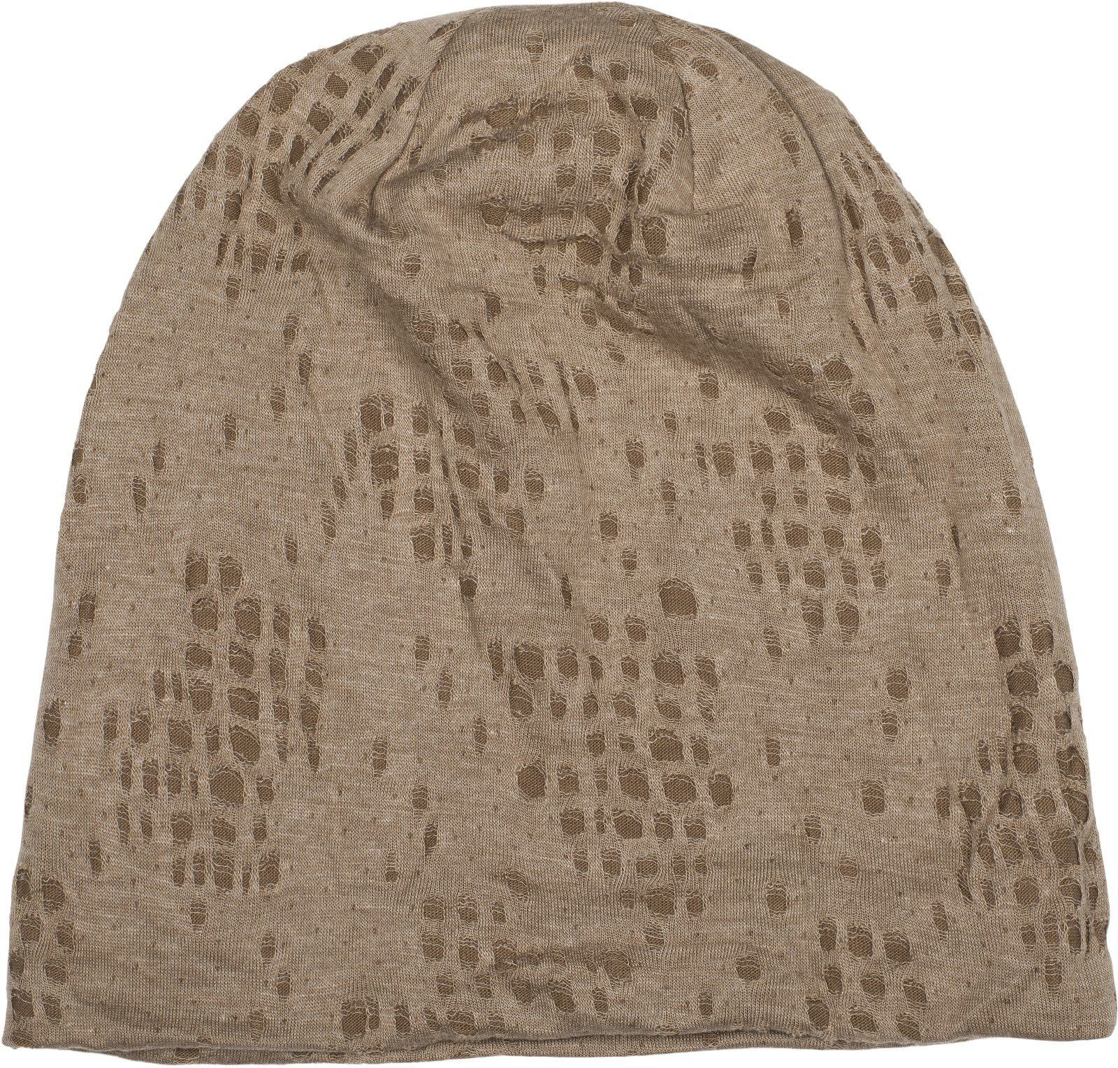 styleBREAKER Beanie Beanie mit kleinen Löchern günstig online kaufen