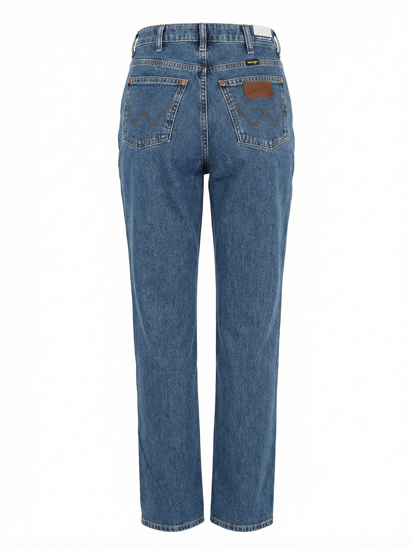 Wrangler Straight-Jeans High Waist Mom Jeans - MOM STRAIGHT WINTER HUE