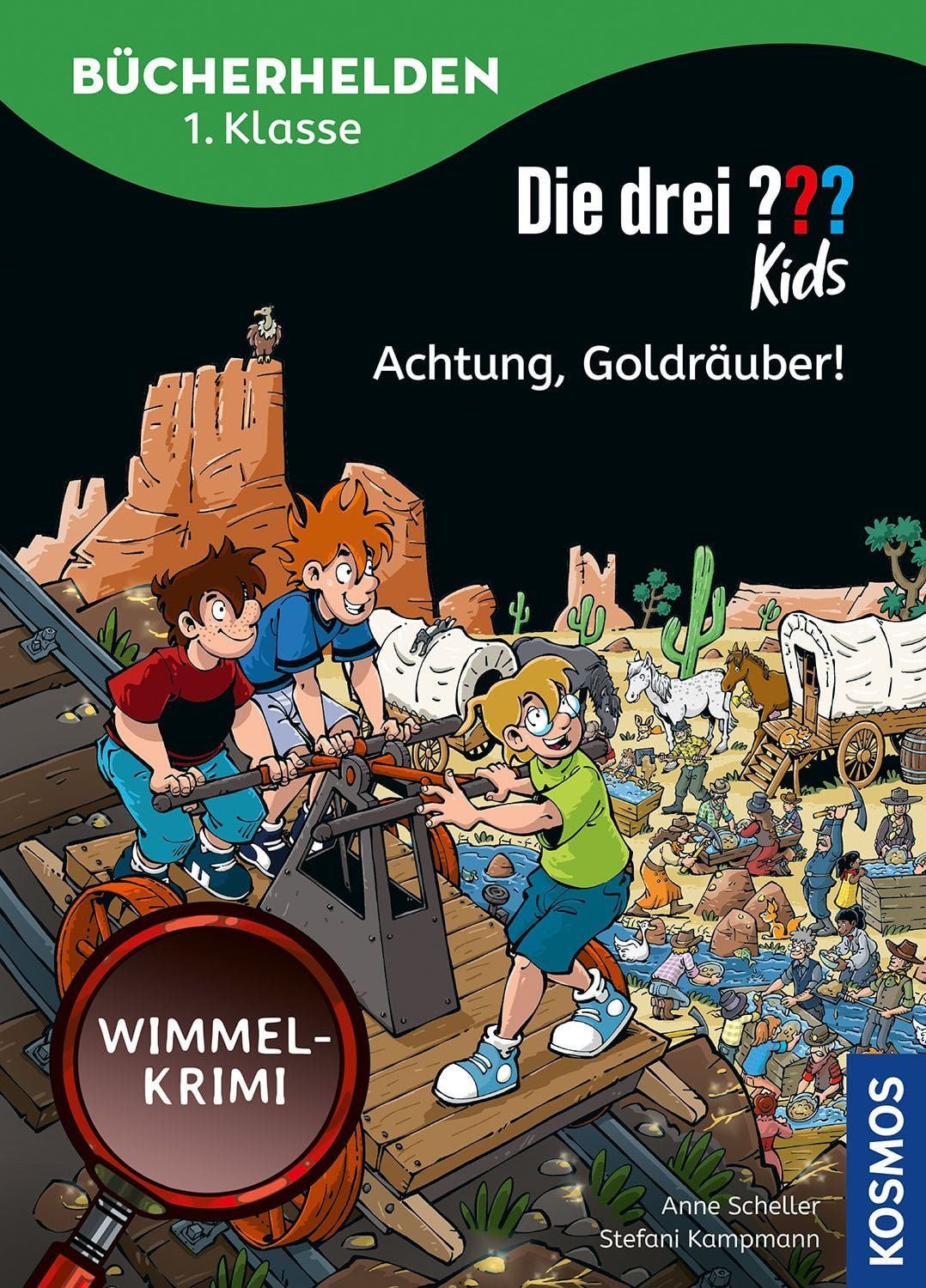 Die drei ??? Kids, Bücherhelden 1. Klasse, Achtung, Goldräuber! / Anne Scheller