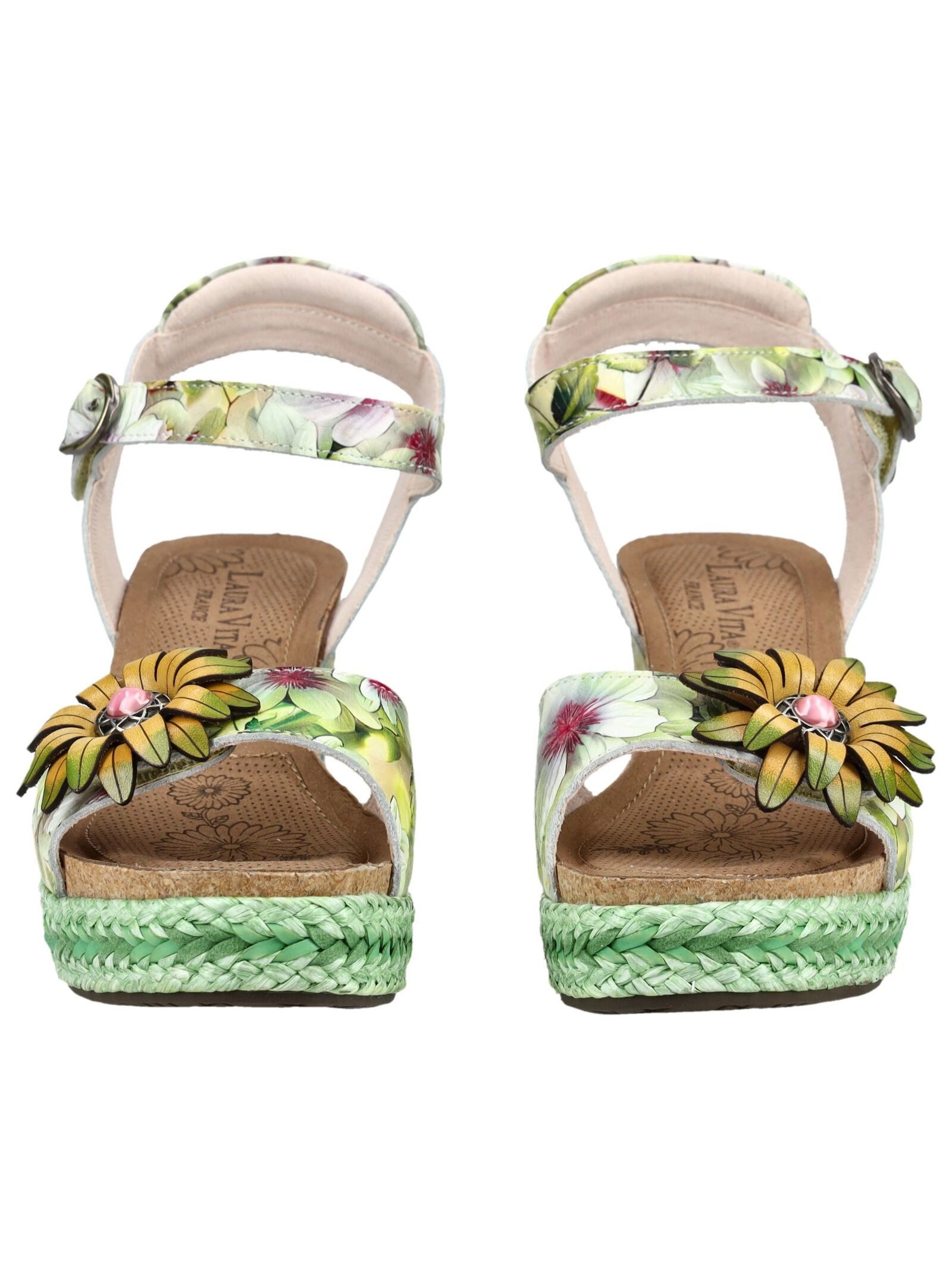 LAURA VITA LAURA VITA Sandalen Leder High-Heel-Sandalette