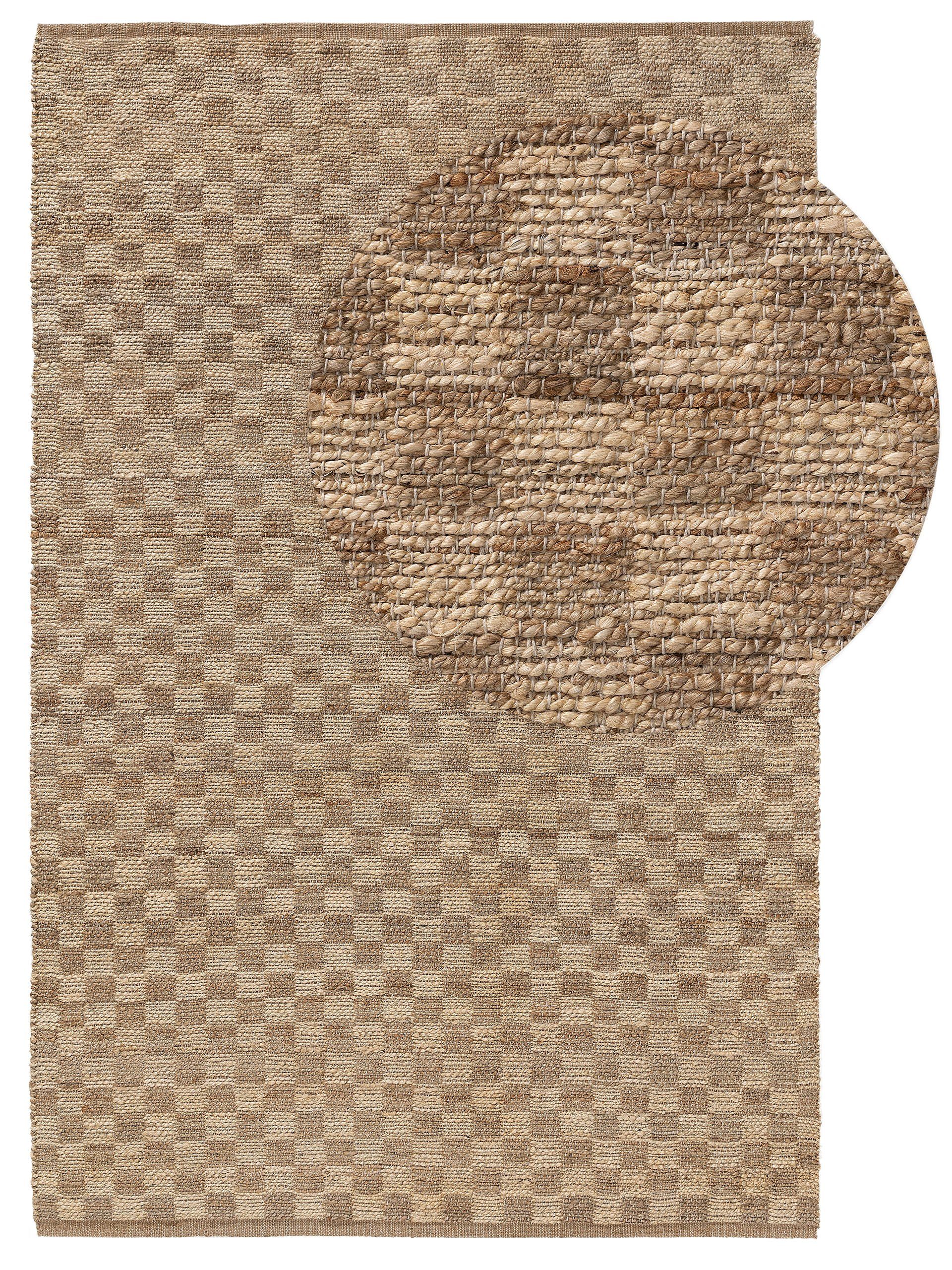 Teppich Raissa, benuta, rechteckig, Höhe: 5 mm, Kunstfaser, Berber, Ethno-Style, Wohnzimmer