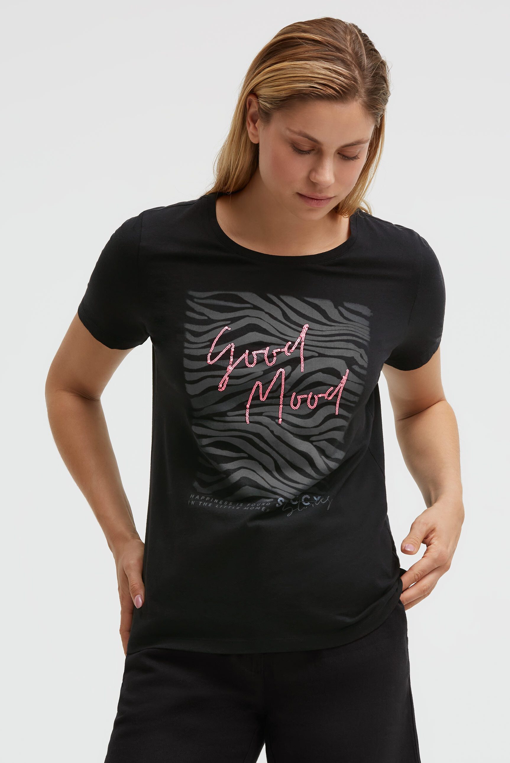 SOCCX Rundhalsshirt aus Baumwolle