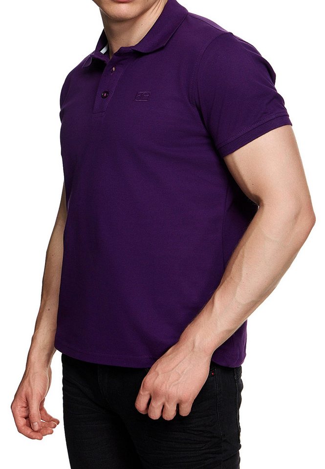 R-NEAL Poloshirt Polo-Shirt Herren Polo T-Shirt Kent-Kragen Regular Fit Stretch 303
