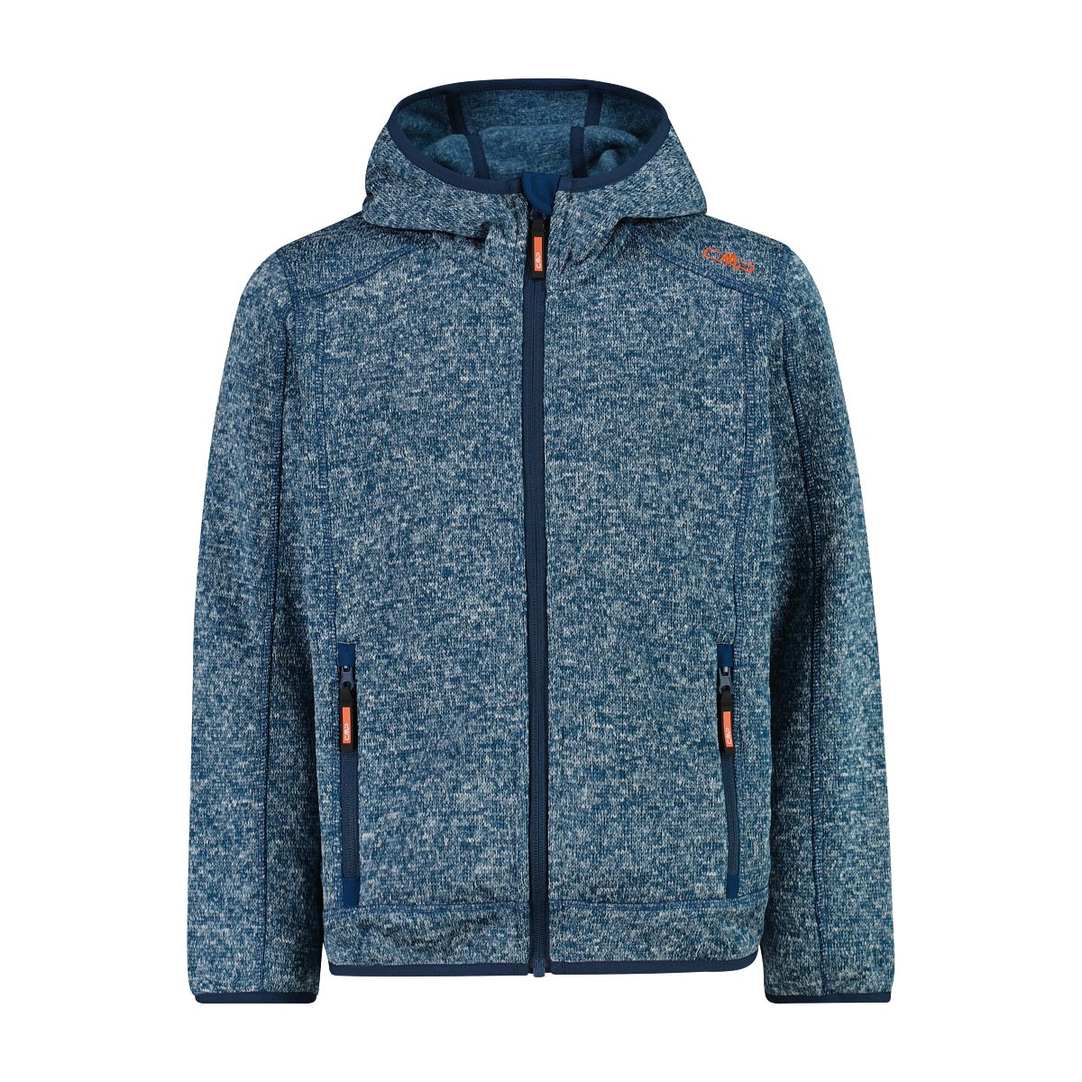 Strickfleecejacke KID JACKET FIXED HOOD