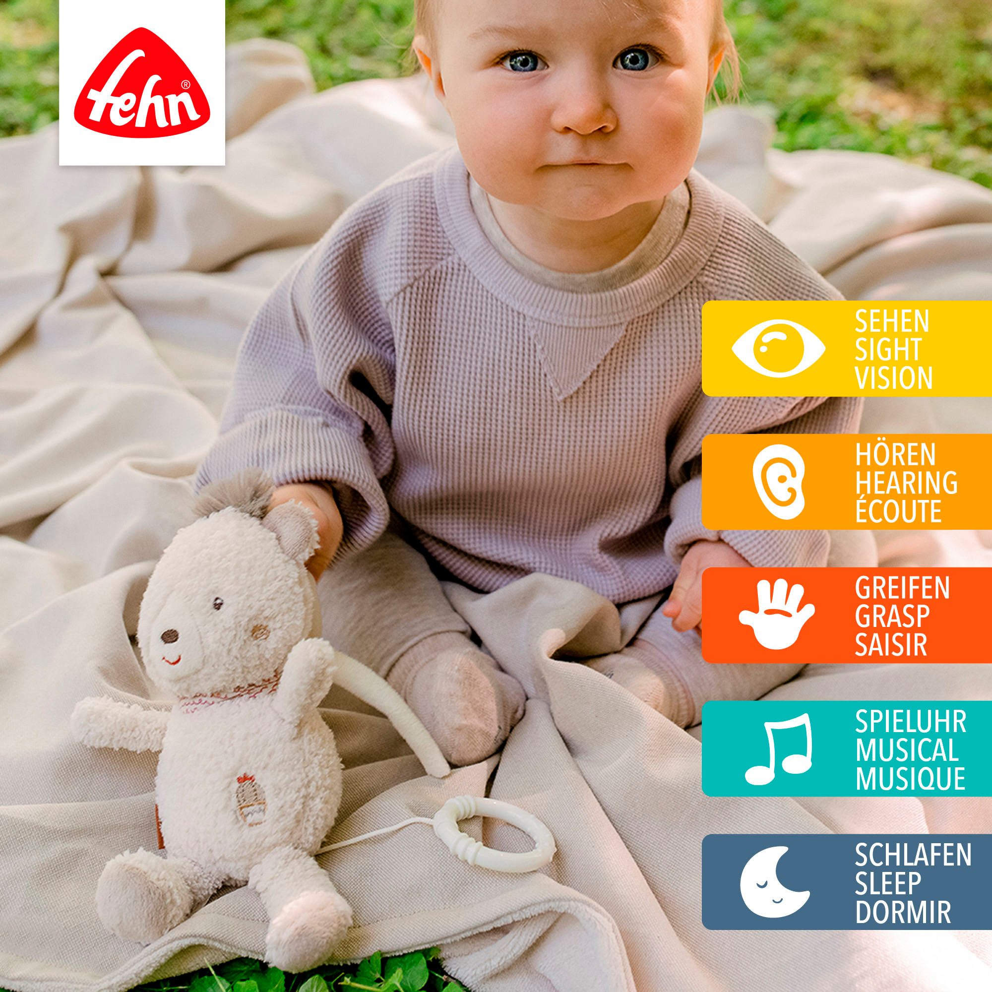 Fehn Spieluhr Peru, Bär günstig online kaufen