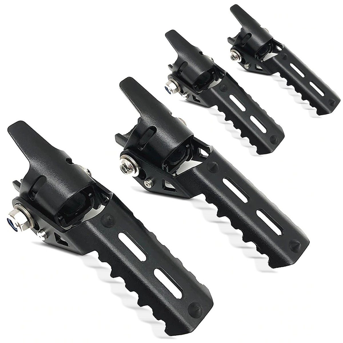 Motoguard Motor-Schutzhülle 2x Sturzbügel Fussrasten 22-25mm passend für Schutzbügel Motoguard HF3