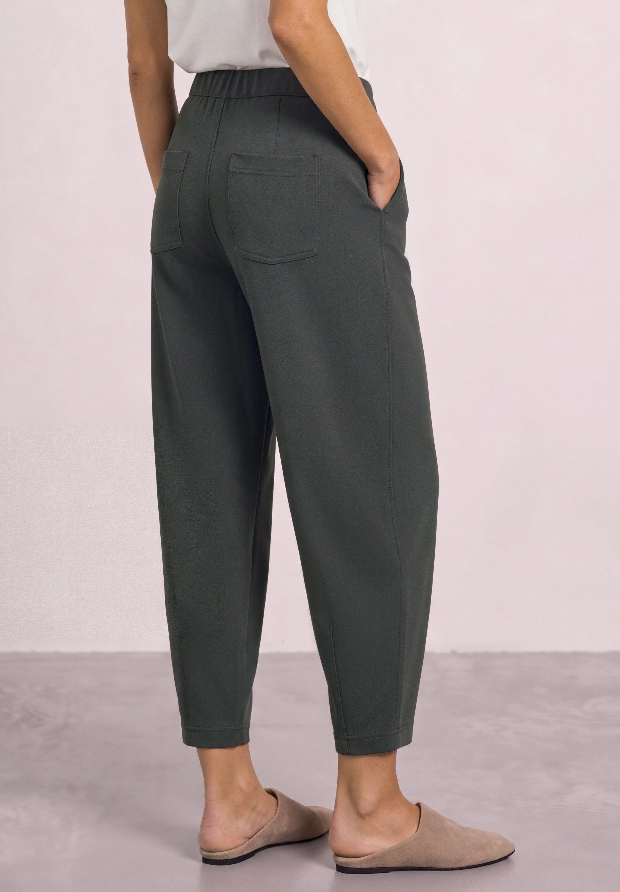 STREET ONE Stoffhose mit Schnallen – Bild 2 von 5