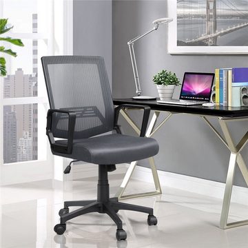 Yaheetech Schreibtischstuhl, Bürostuhl Ergonomischer Drehstuhl