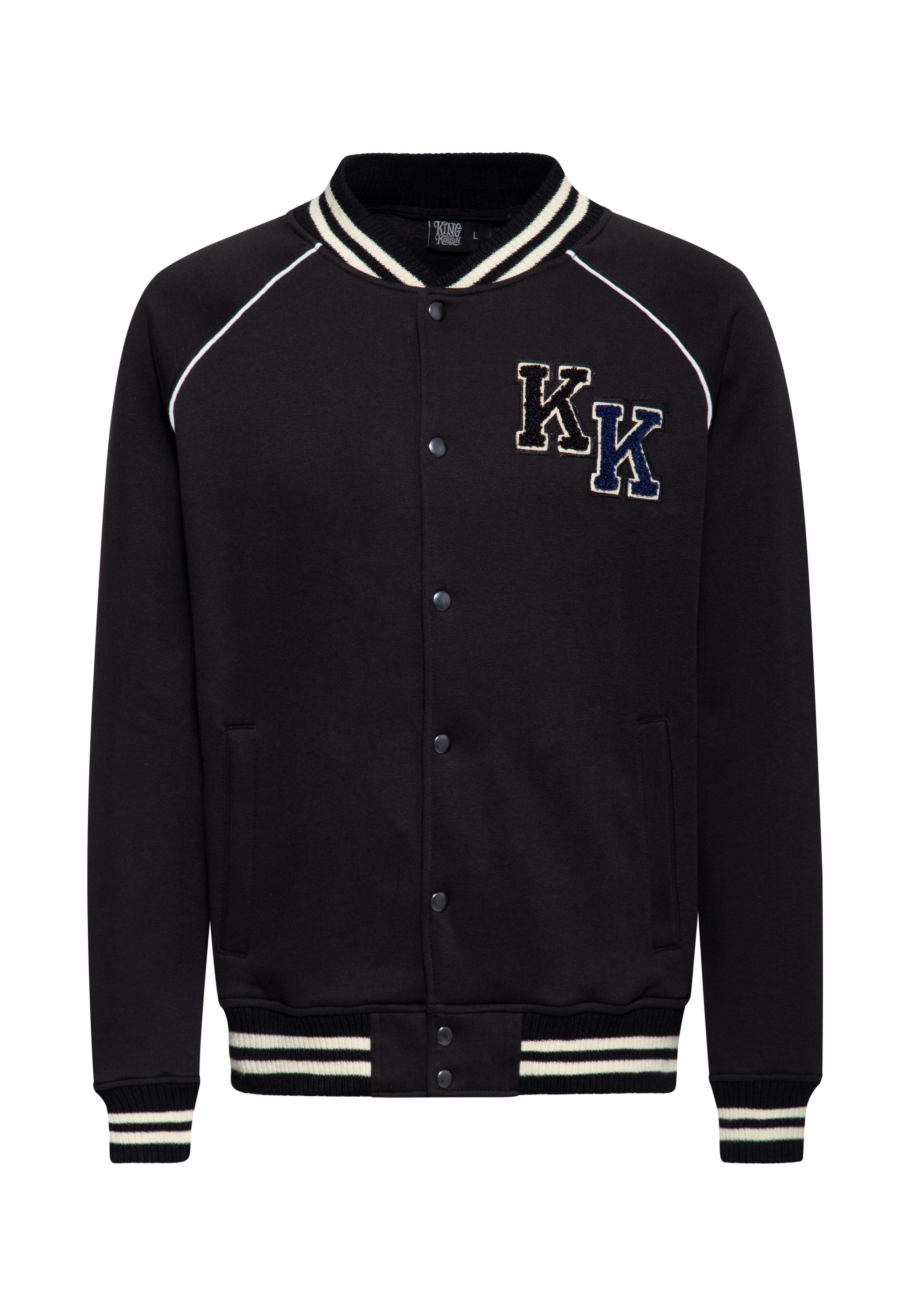 KingKerosin Collegejacke Salt Lake Race (1-St) mit hochwertiger Rückenstickerei