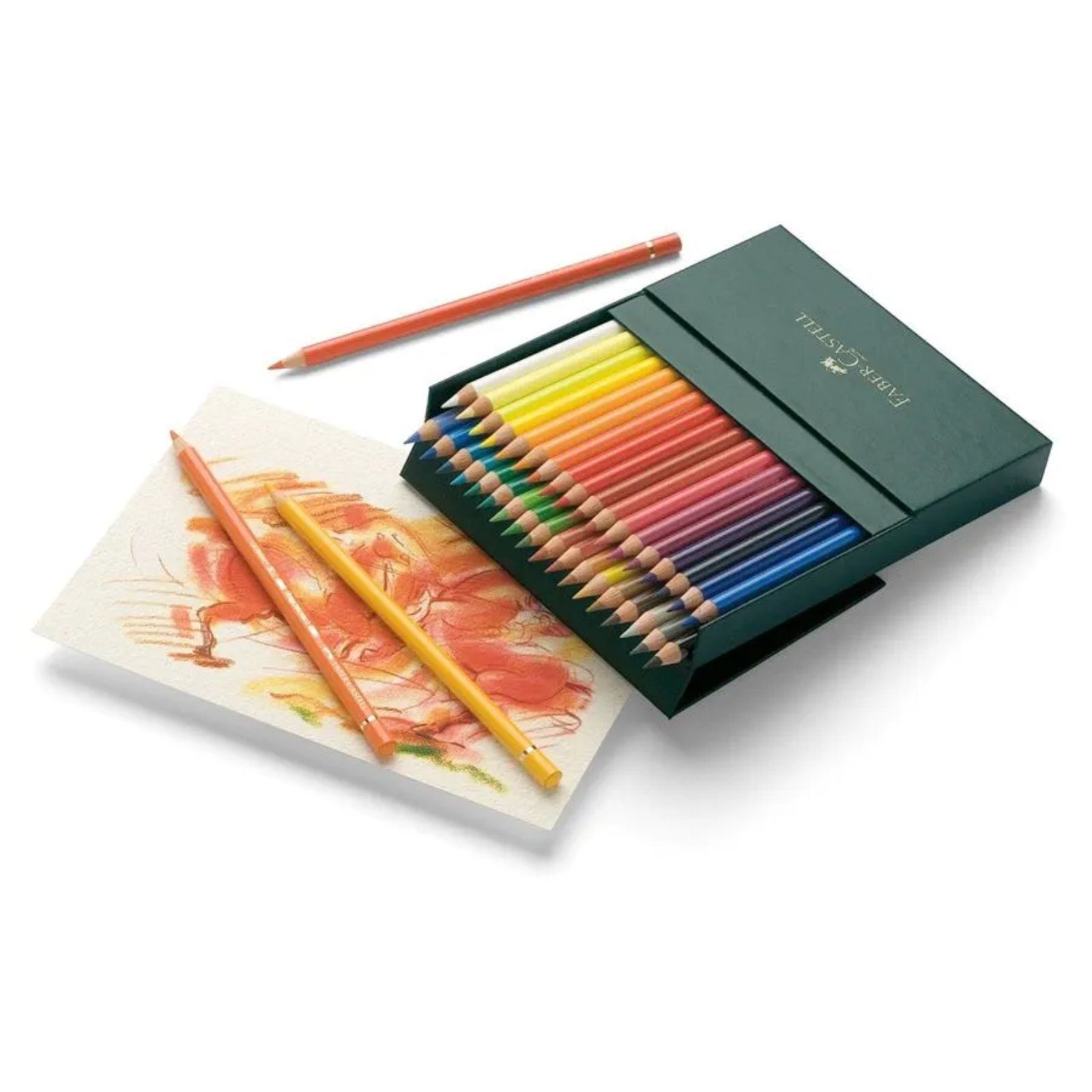 Faber-Castell Künstlerstift Faber-Castell Polychromos Farbstift - 36er Atelierbox