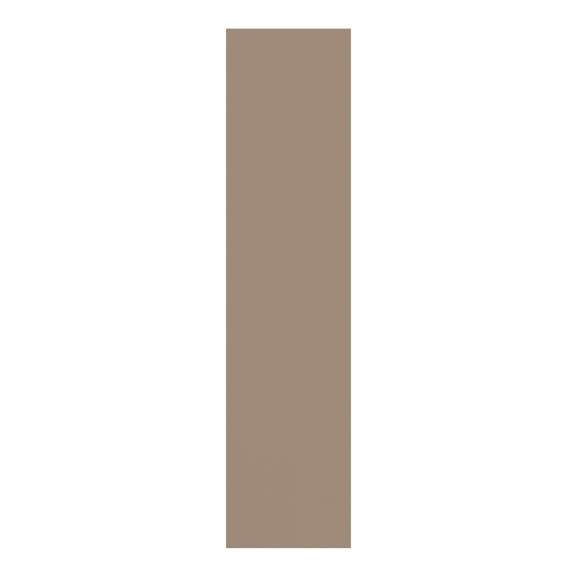 Bilderdepot24 Schiebegardine modern Flächenvorhang blickdicht Mocca, günstig online kaufen