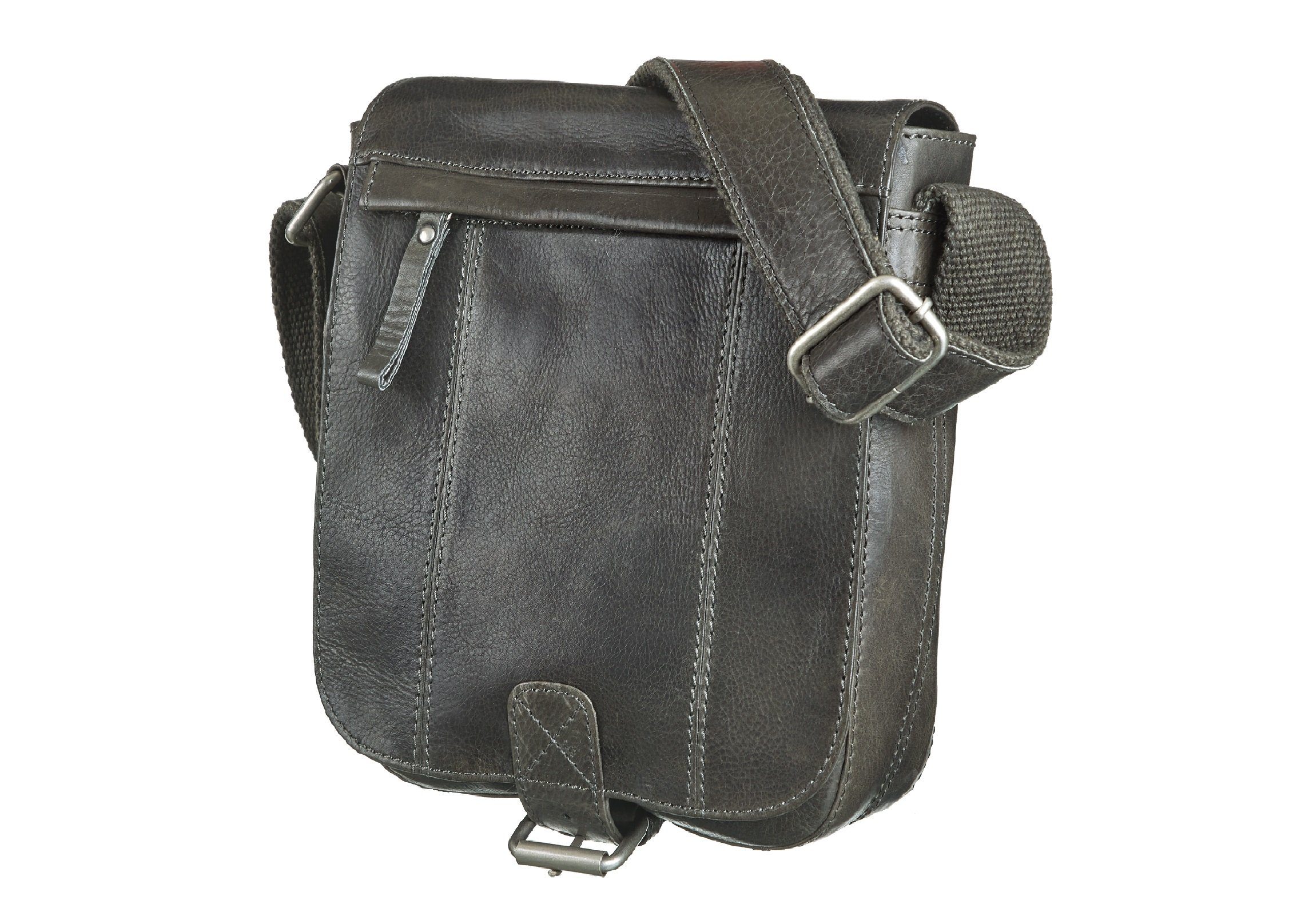 Bull & Hunt Messenger Bag speed antigo grey