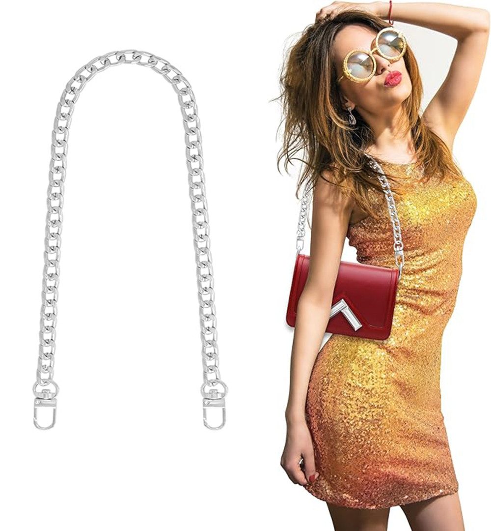 RWEUOQ Schulterriemen Vielseitige Taschenkette, Acryl-Handtaschenkette, Sch günstig online kaufen