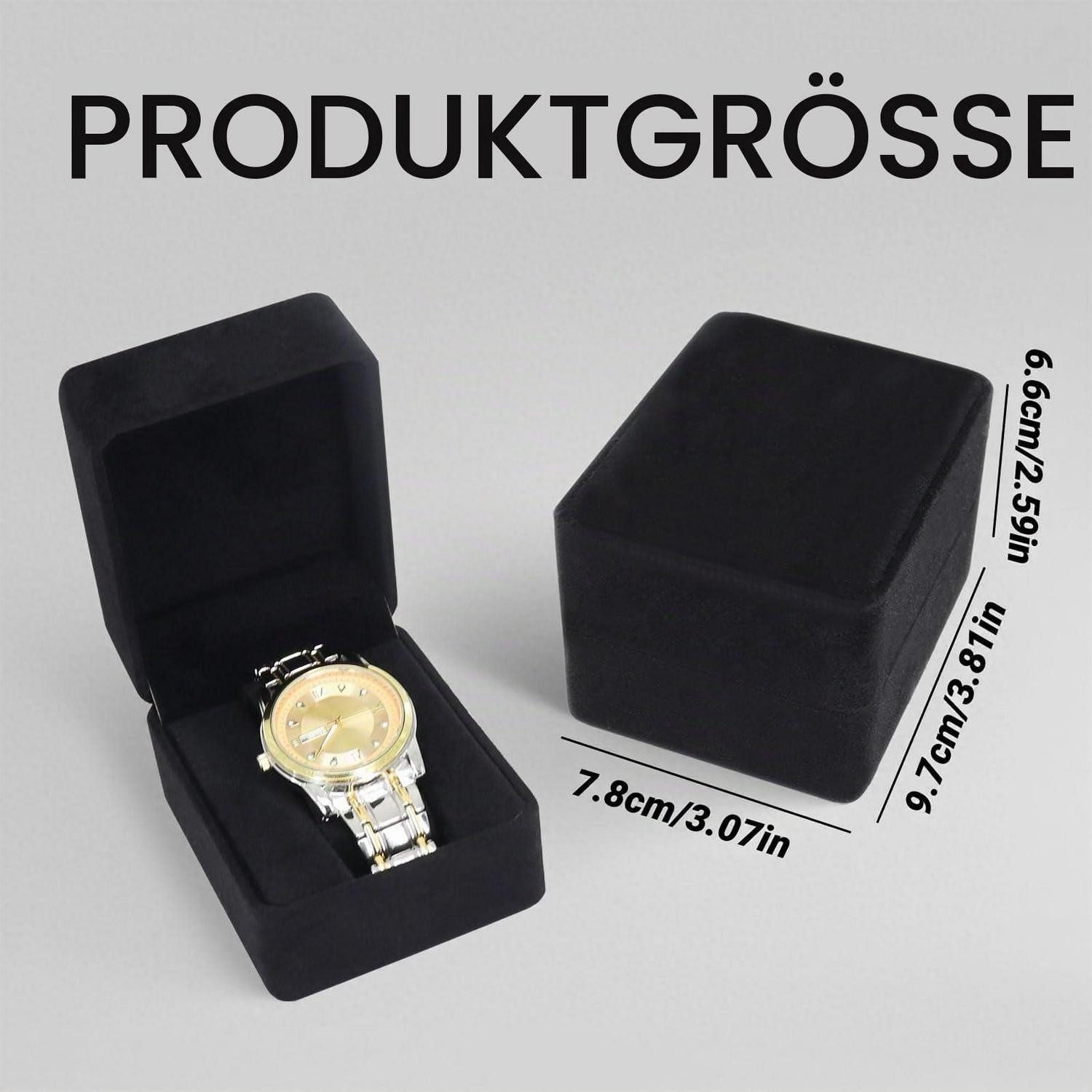 LuxusKollektion Uhrenbox Uhrenbox Lederoptik (1 St)