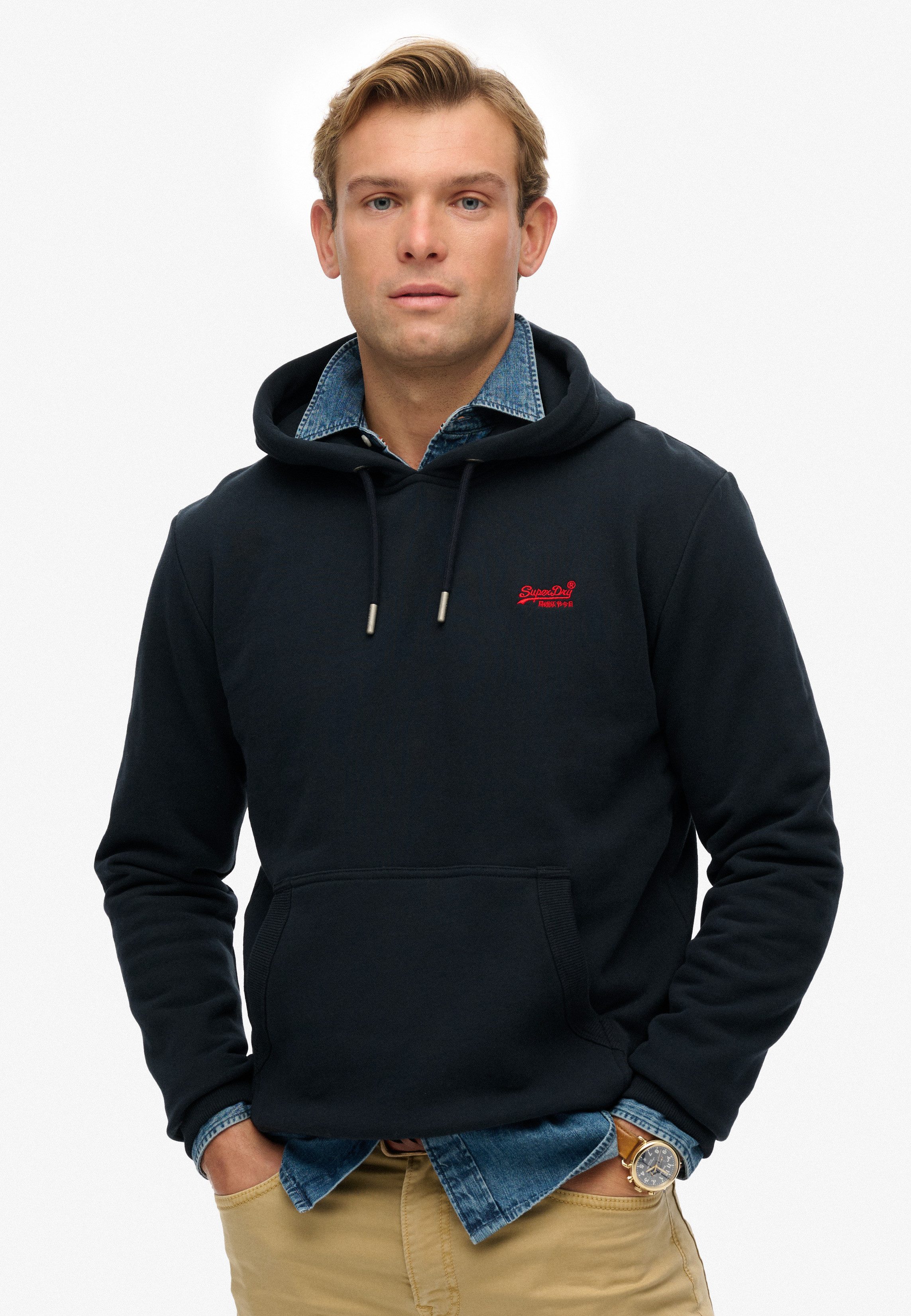 Superdry Kapuzensweatshirt Essential Logo Hoodie Hb