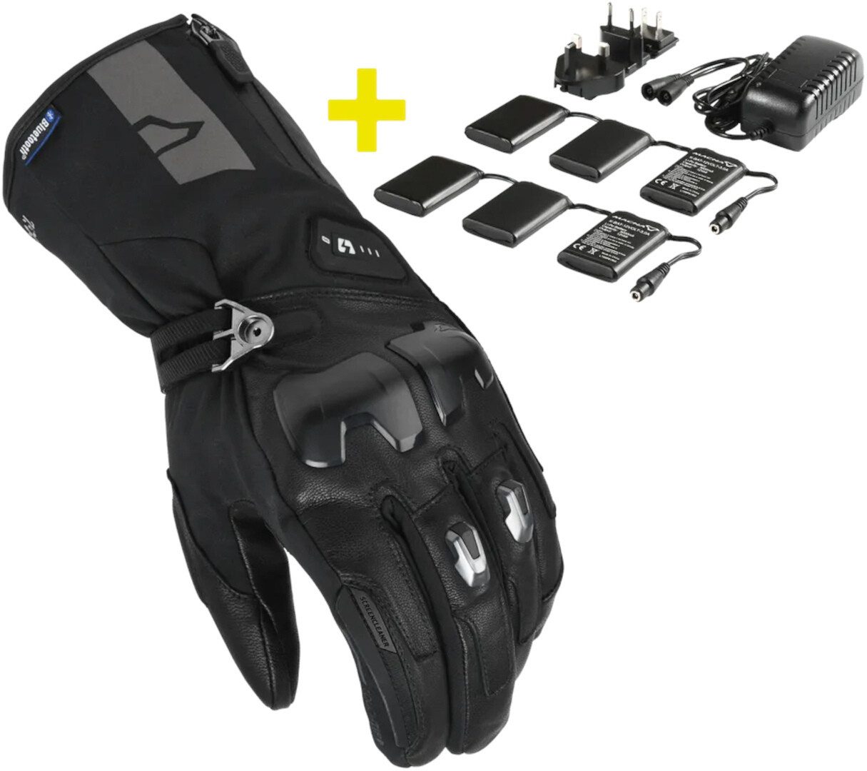 Macna Motorradhandschuhe Progress 2.0 RTX DL beheizbare wasserdichte Motorrad Handschuhe Kit