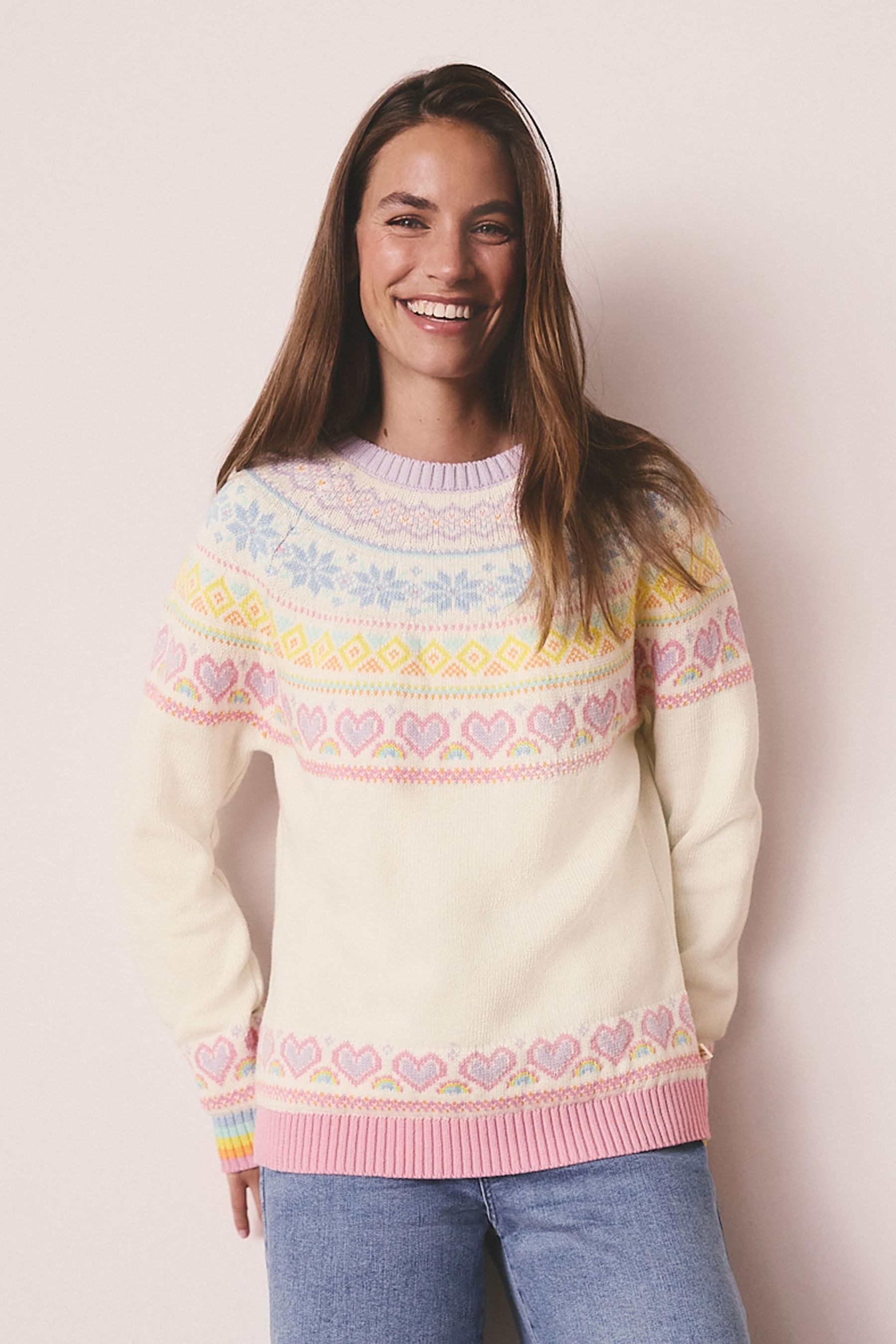 Little Bird by Jools Oliver Norwegerpullover Little Bird by Jools Oliver Fairisle-Pullover (1-tlg)