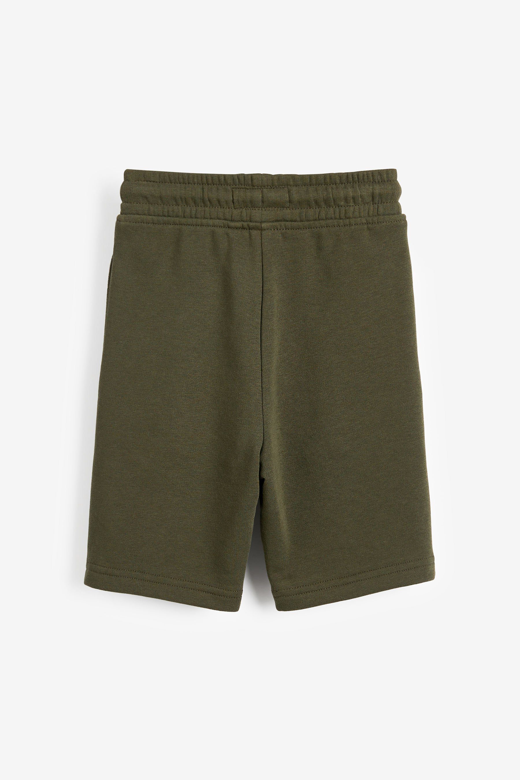 Next Sweatshorts Shorts Black/Green (2-tlg) im 2er-Pack