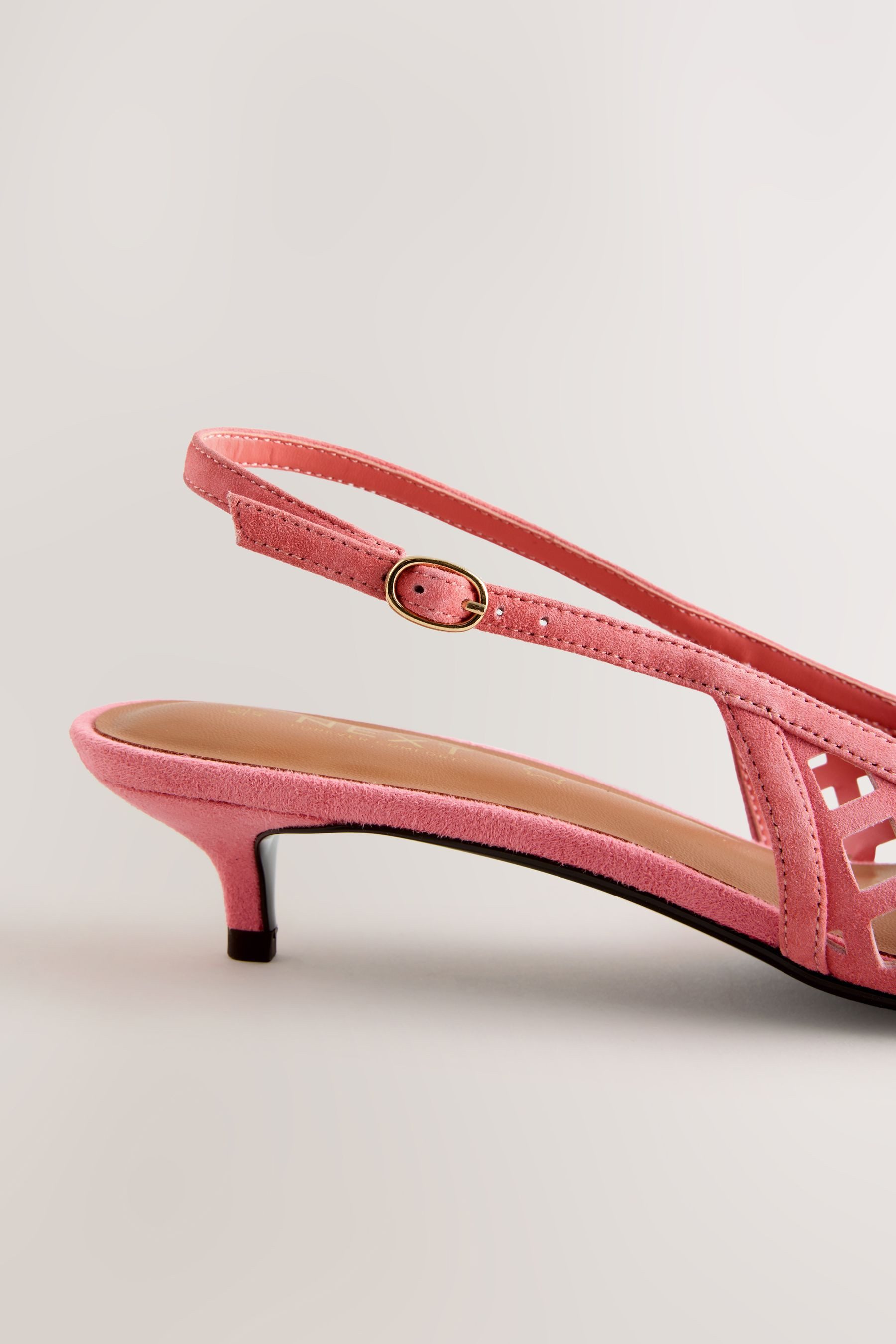 Next Forever Comfort® Leder-Slingbacks mit Absatz Slingsandale (1-tlg)