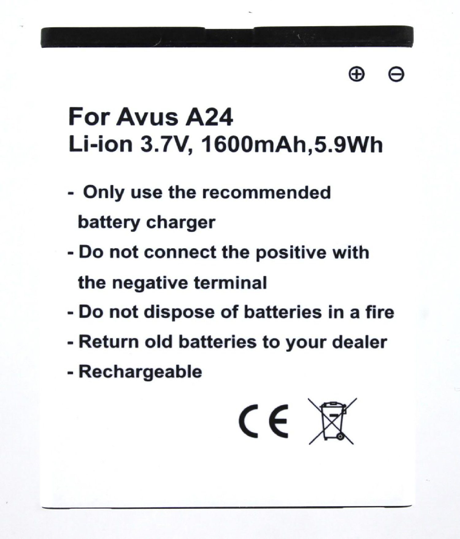 AGI Akku kompatibel mit Avus A24/B018 Akku Akku