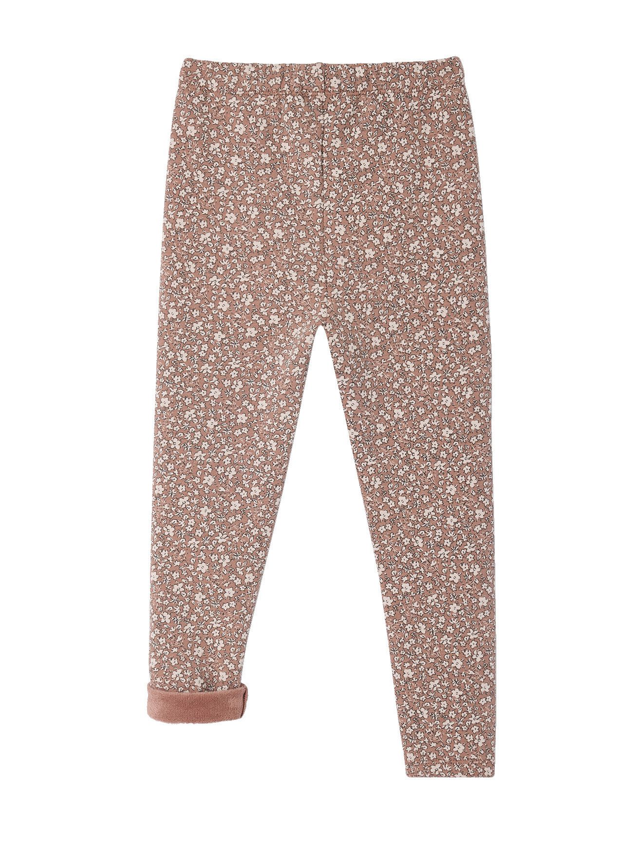 vertbaudet Leggings Mädchen Thermo-Leggings Dehnbund, Regenboegen oder Einhoerner – Bild 2 von 4