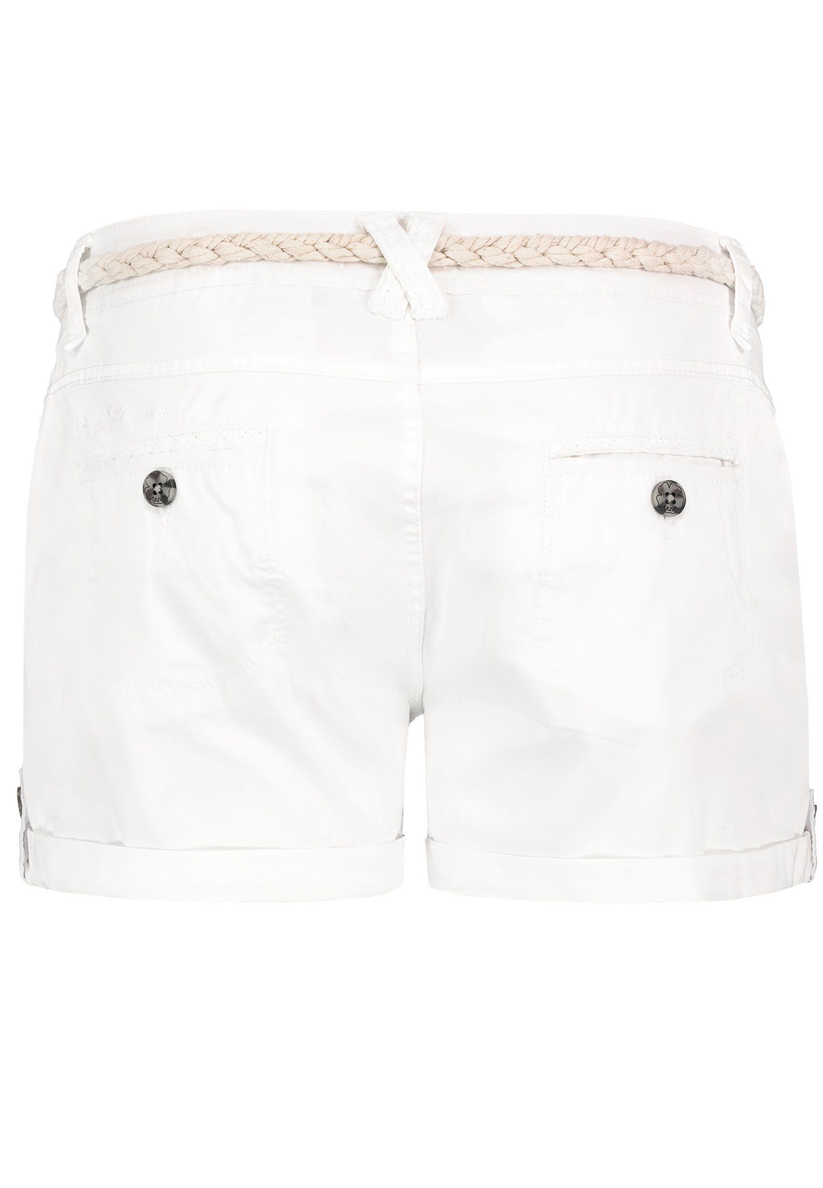 Eight2Nine Bermudas Short Bermuda kurze Hose Sommer Chino Shorts stoff Hotpants mit Gürtel