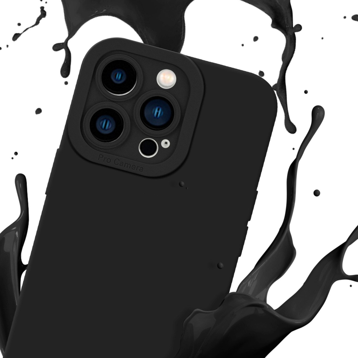 Cadorabo Handyhülle für iPhone 14 PRO MAX Hülle Apple iPhone 14 PRO MAX, Hülle Schutzhülle TPU Silikon Case Cover