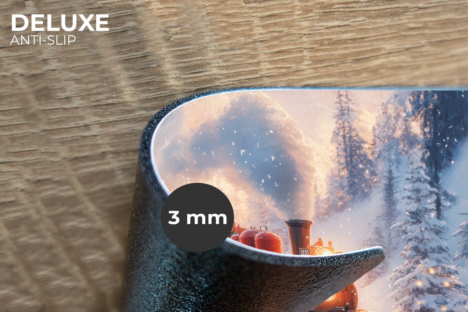 MuchoWow Platzset Weihnachtszug - Schnee - günstig online kaufen