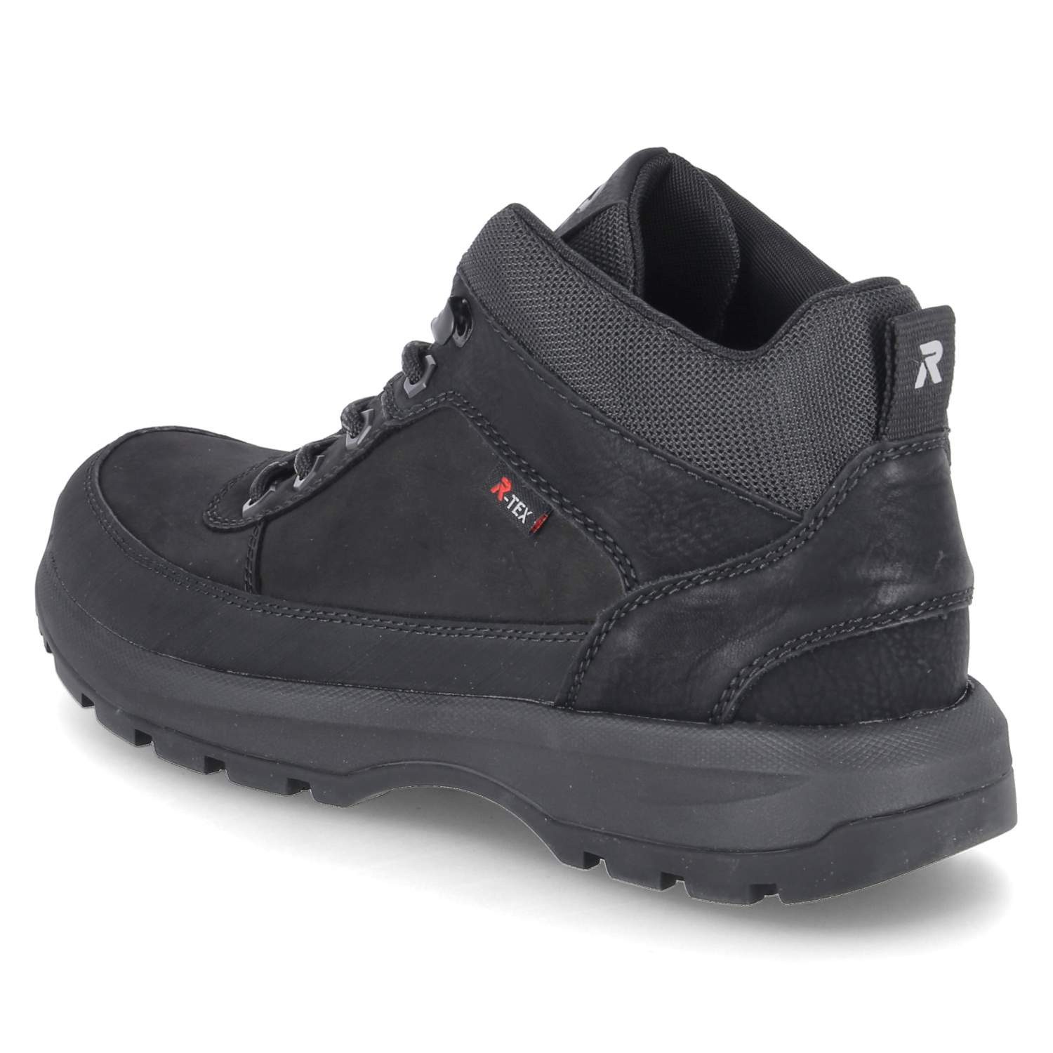 Rieker Rieker U1670-00 Herren Textil & Synthetik black Schnürstiefel
