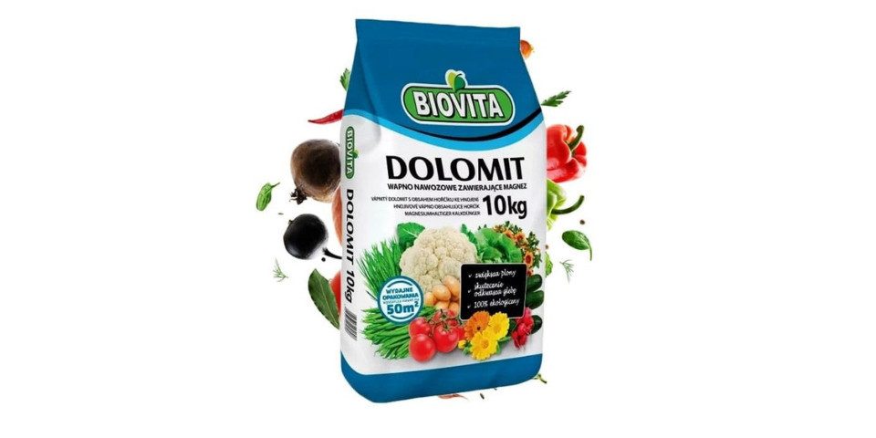 GOLDKIDS Pflanzendünger Dolomit Calcium-, und Magnesiumdünger, Öko-Dünger, für Pflanzen