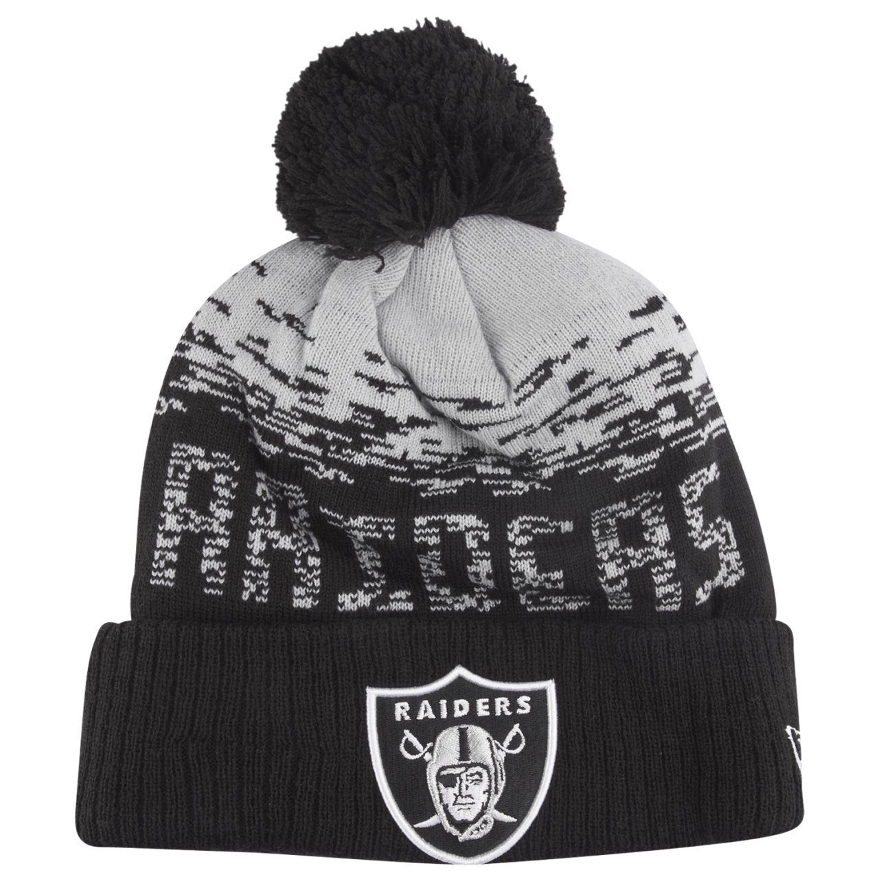 New Era Fleecemütze NFL SPORT KNIT Beanie Oakland Raiders