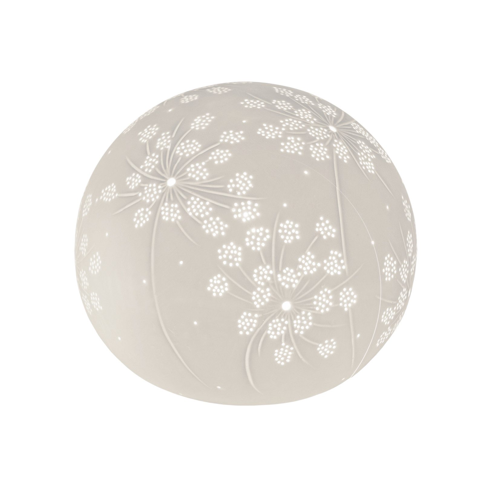 formano Tischleuchte Kugellampe 20 cm Allium, ohne Leuchtmittel, Tischlampe Dekolampe