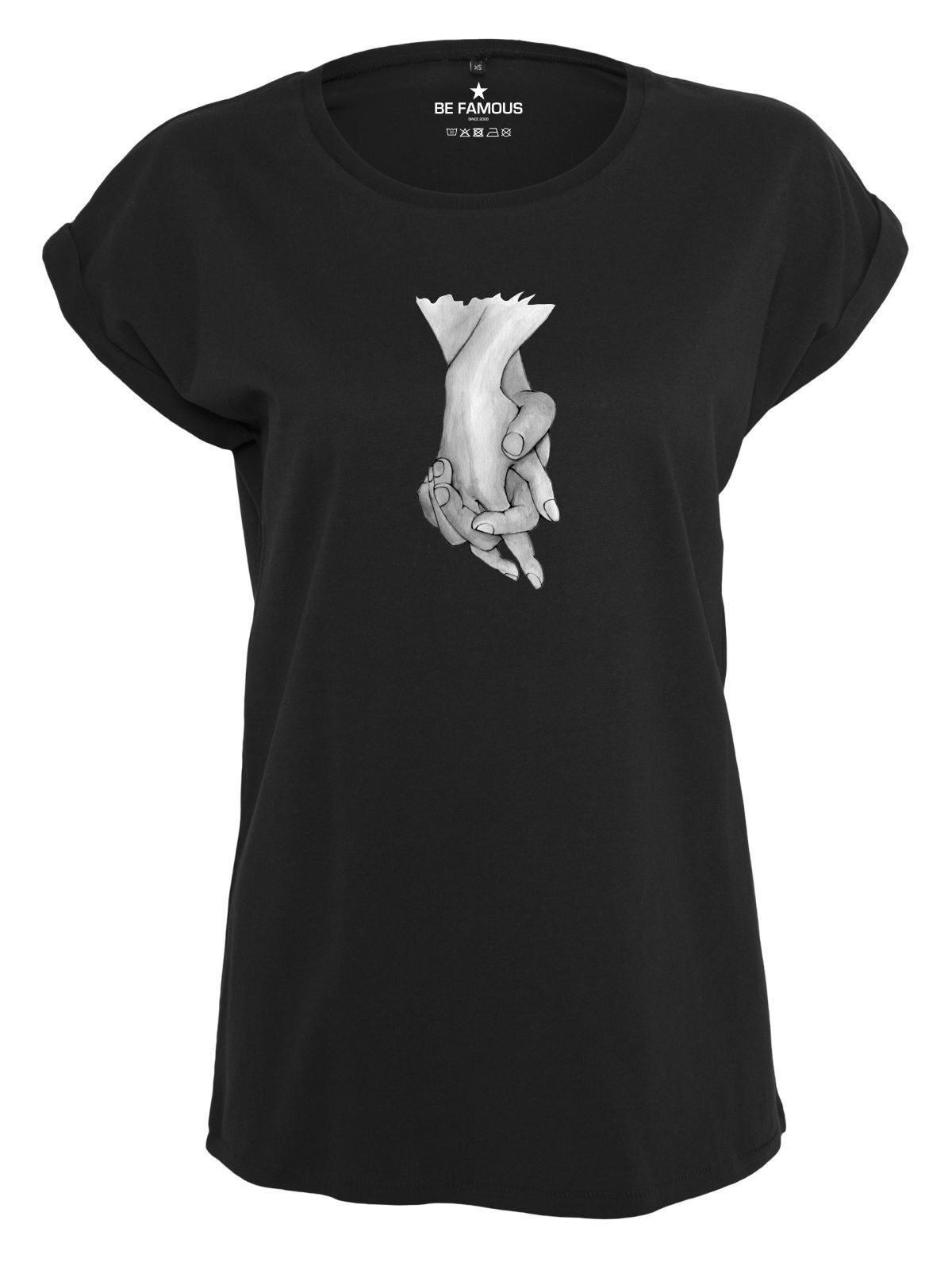 Be Famous Print-Shirt Classic Roll Up Togepho (1-tlg., keine)