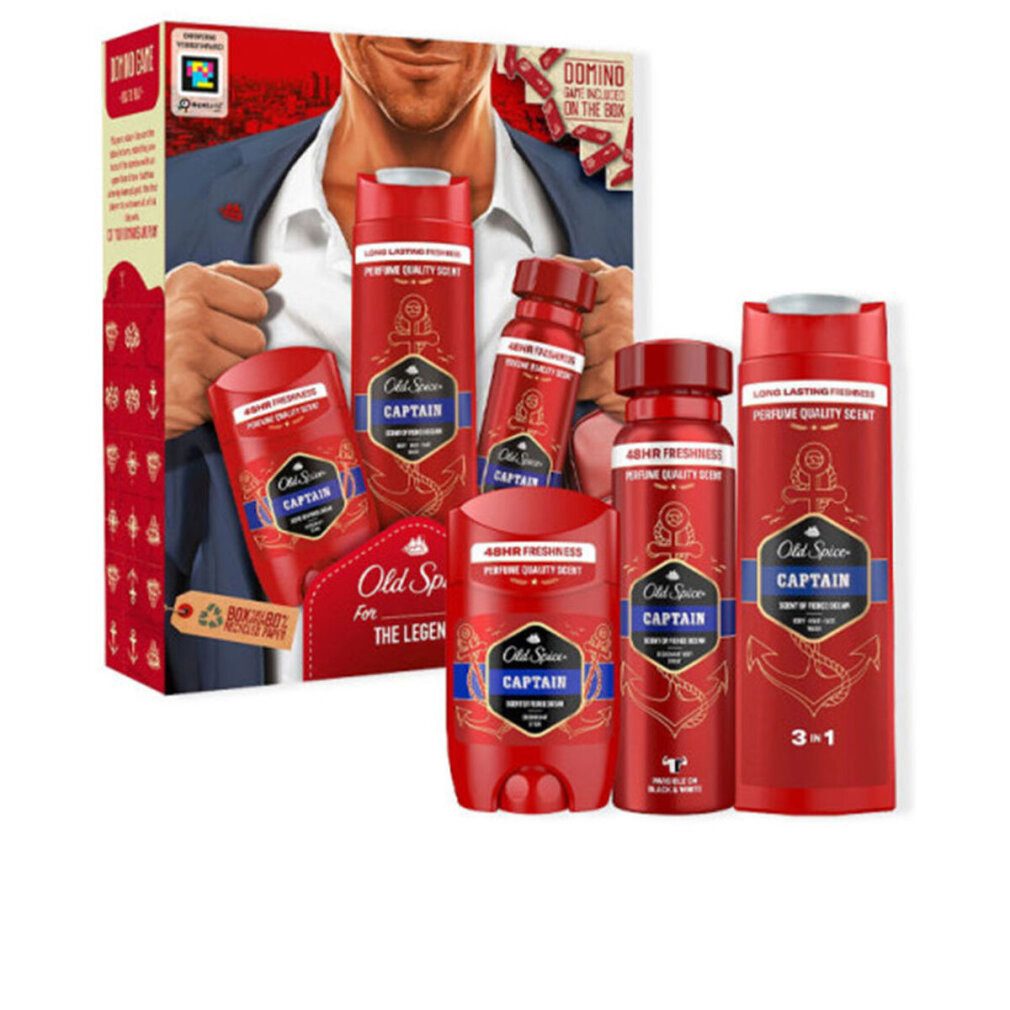 Old Spice Körperpflegemittel CAPTAIN CASE 3-tlg